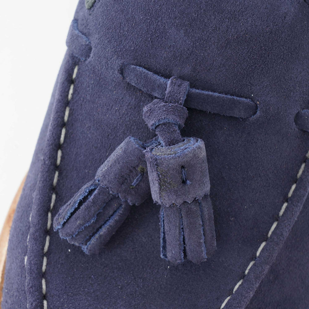 Grenson Scottie Tassel Loafers - Navy