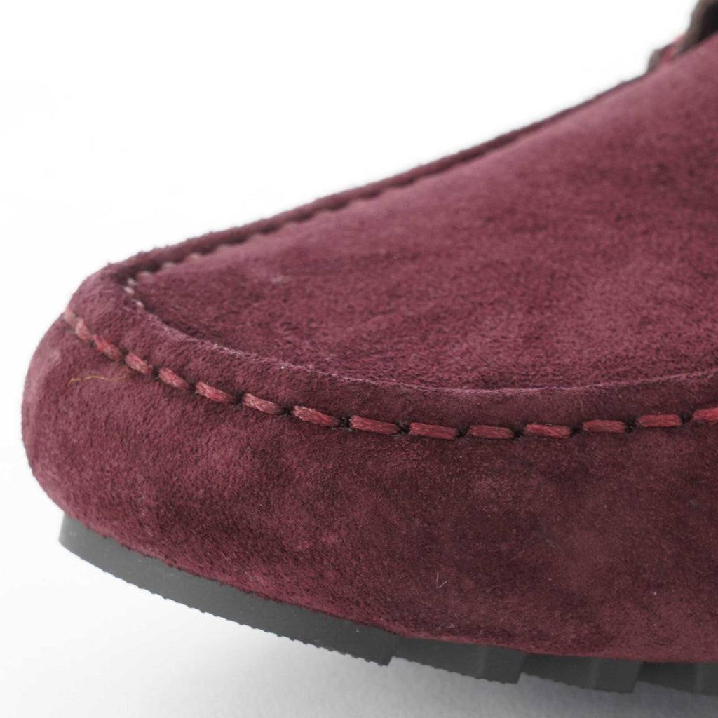 Boss Driver Moccasins - Dark Red