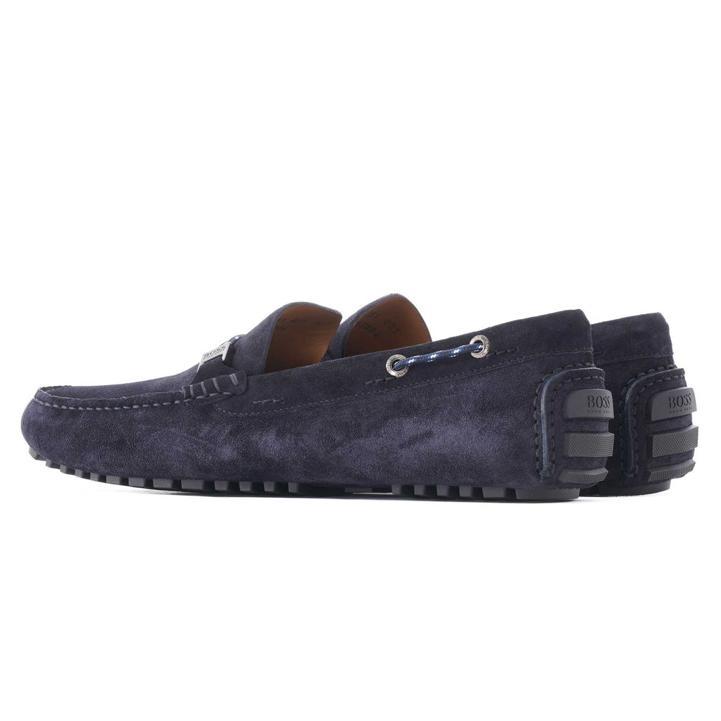 Boss Driver Moccasins - Dark Blue