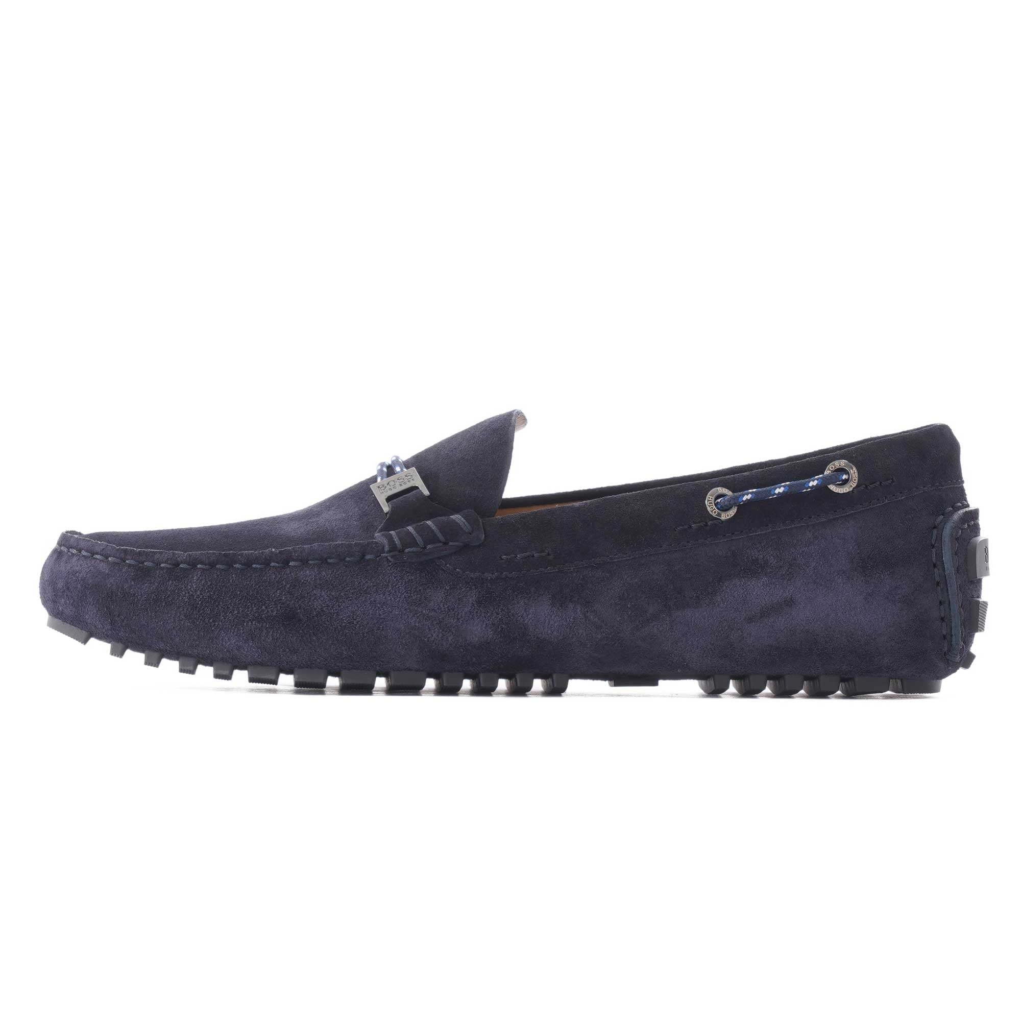 Boss Driver Moccasins - Dark Blue