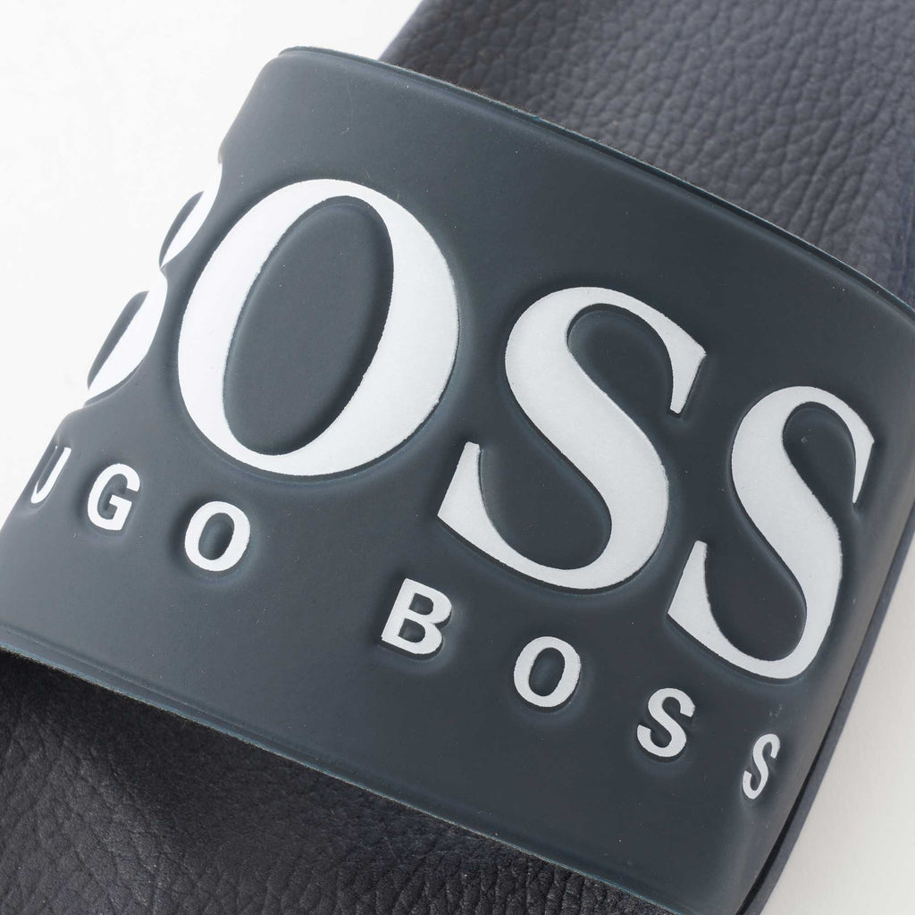 Boss Solar Logo Sliders - Dark Blue