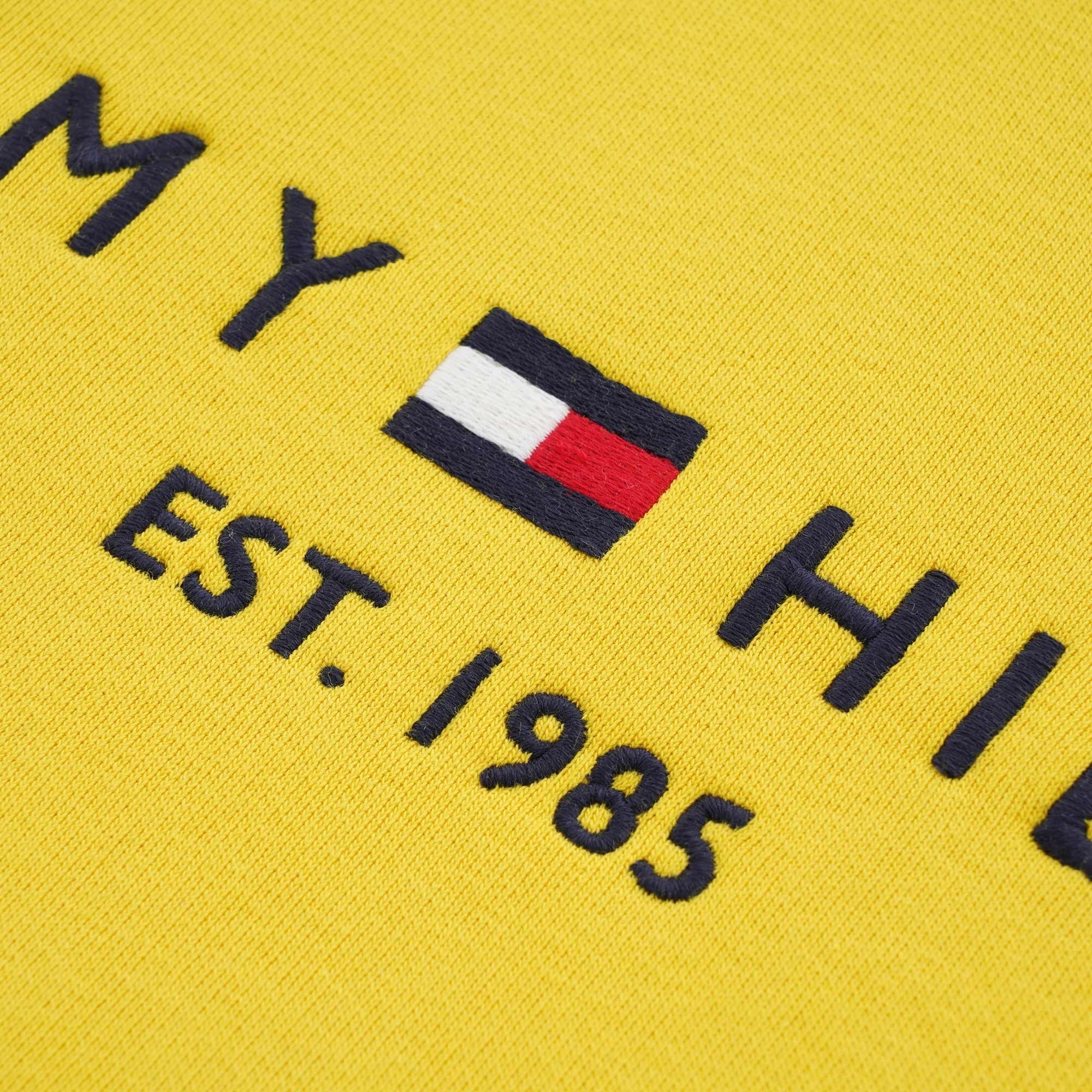 Tommy Hilfiger Tommy Logo Hoodie - Sulphur