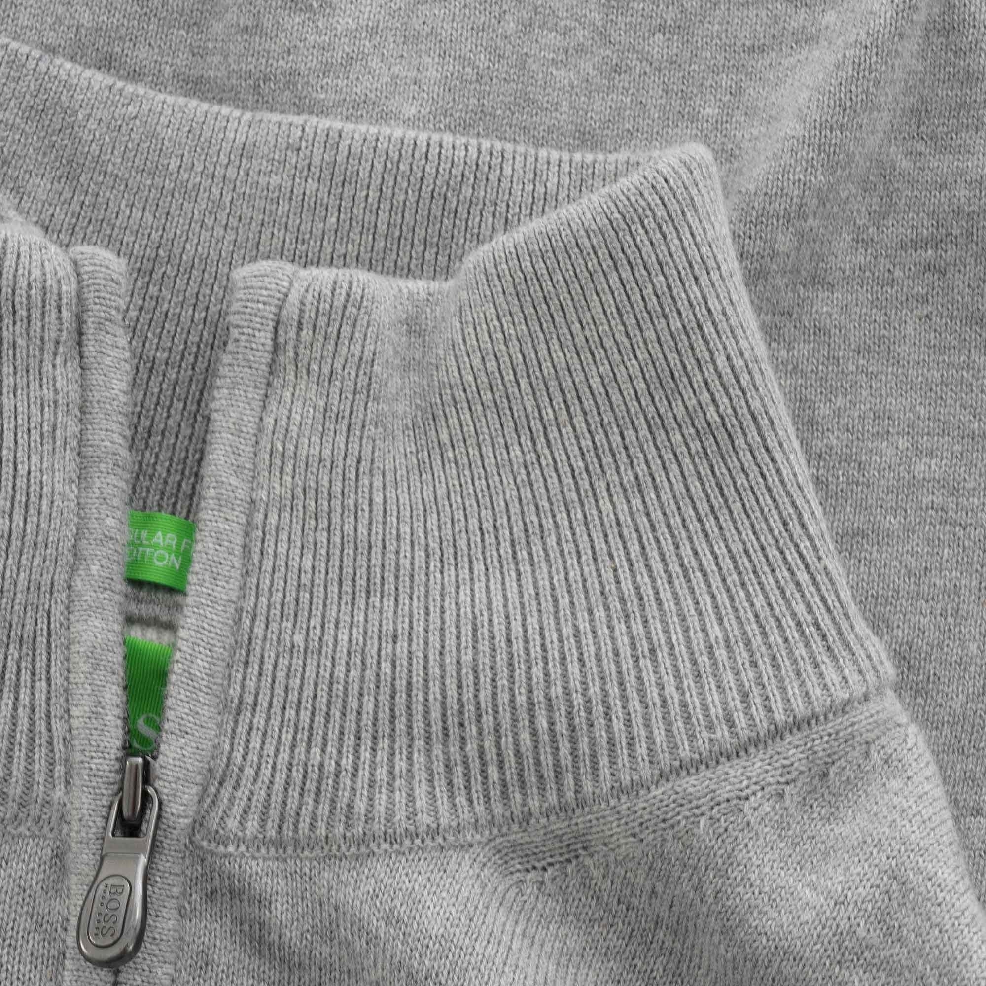 BOSS Green Zip Through Sweatshirt