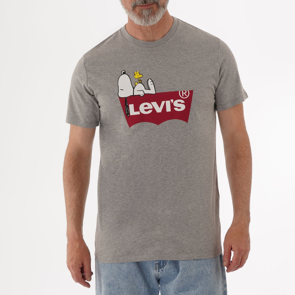 Levi's ® x Peanuts Snoopy Graphic Housemark T-Shirt - Grey