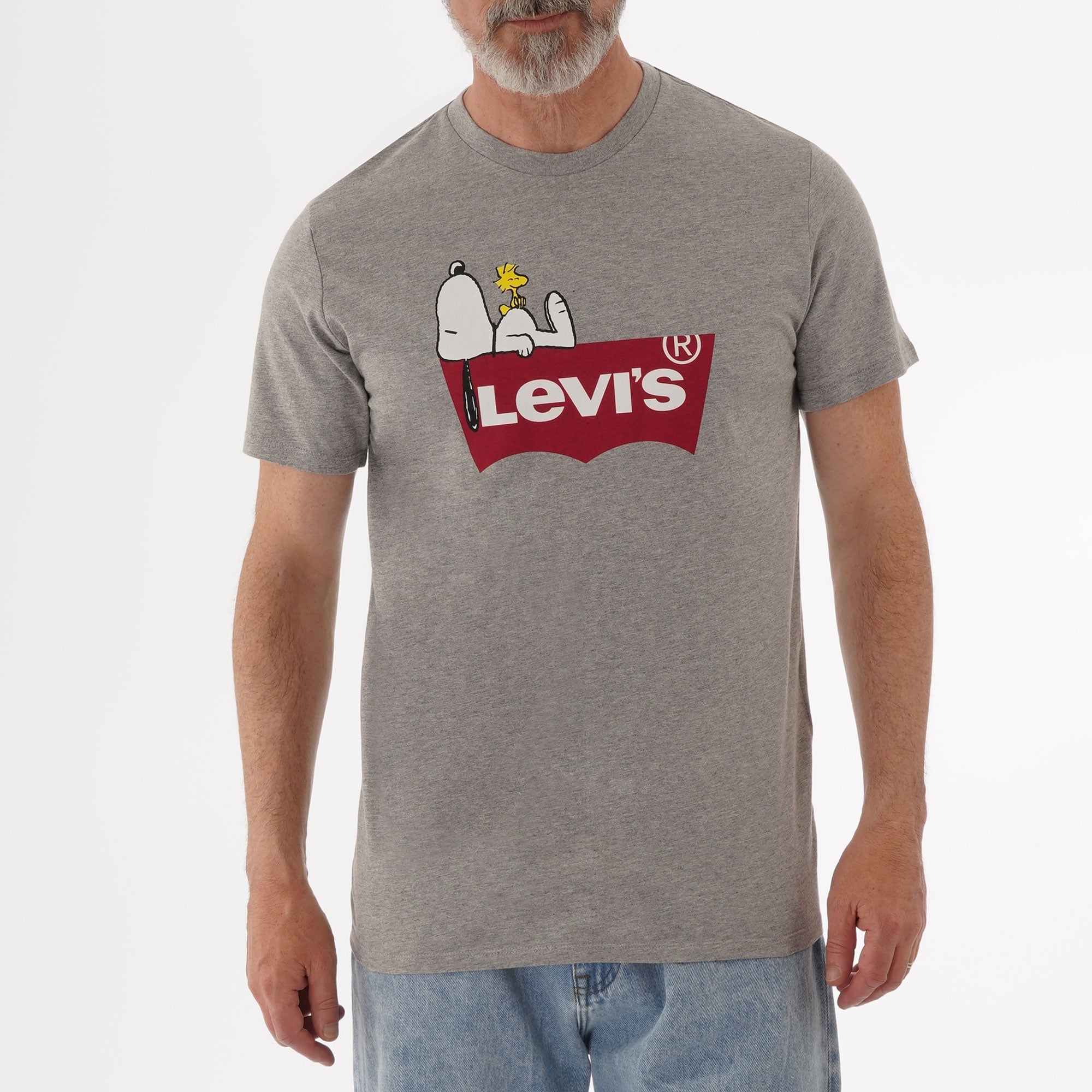 Levi's ® x Peanuts Snoopy Graphic Housemark T-Shirt - Grey