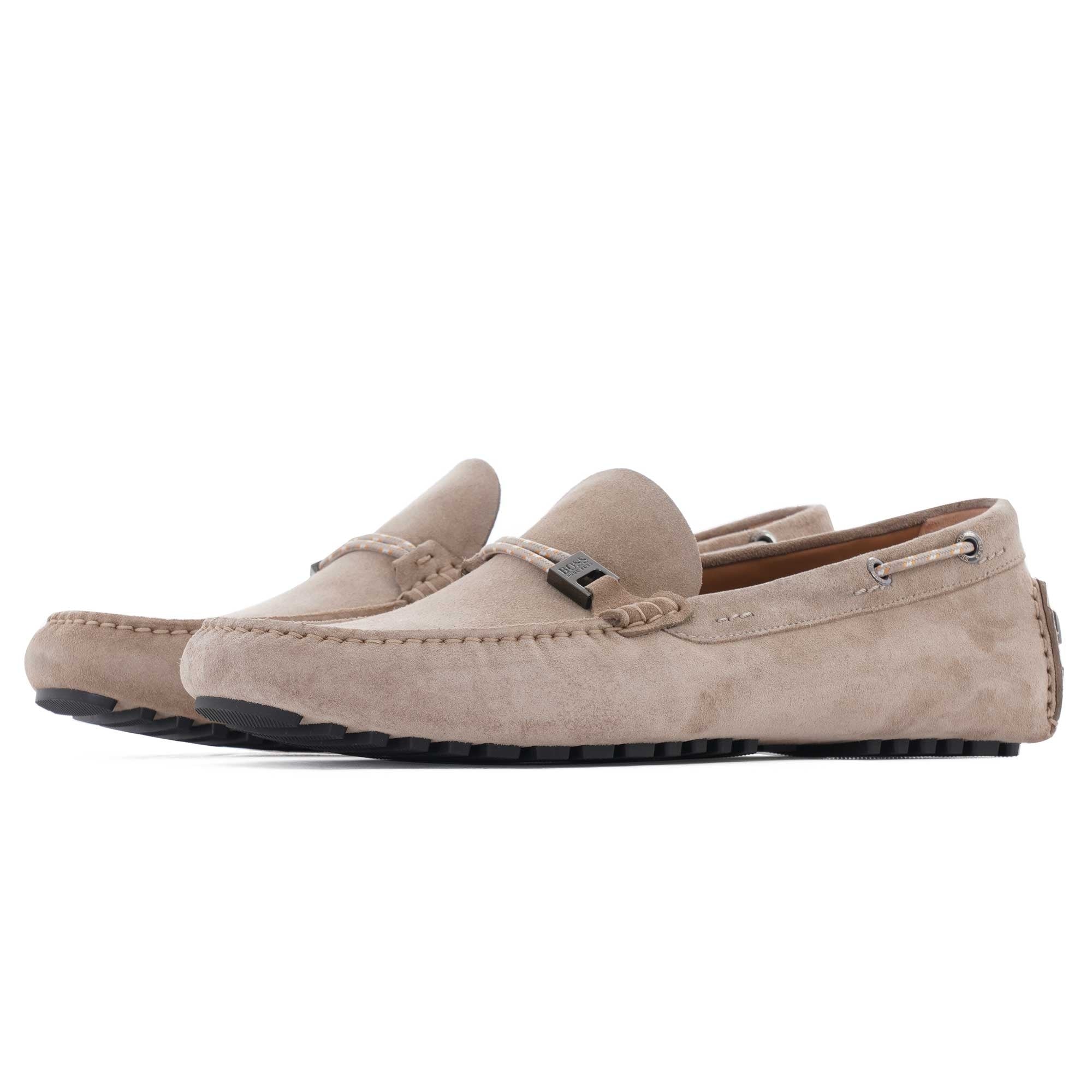 Boss Driver Moccasins - Medium Beige