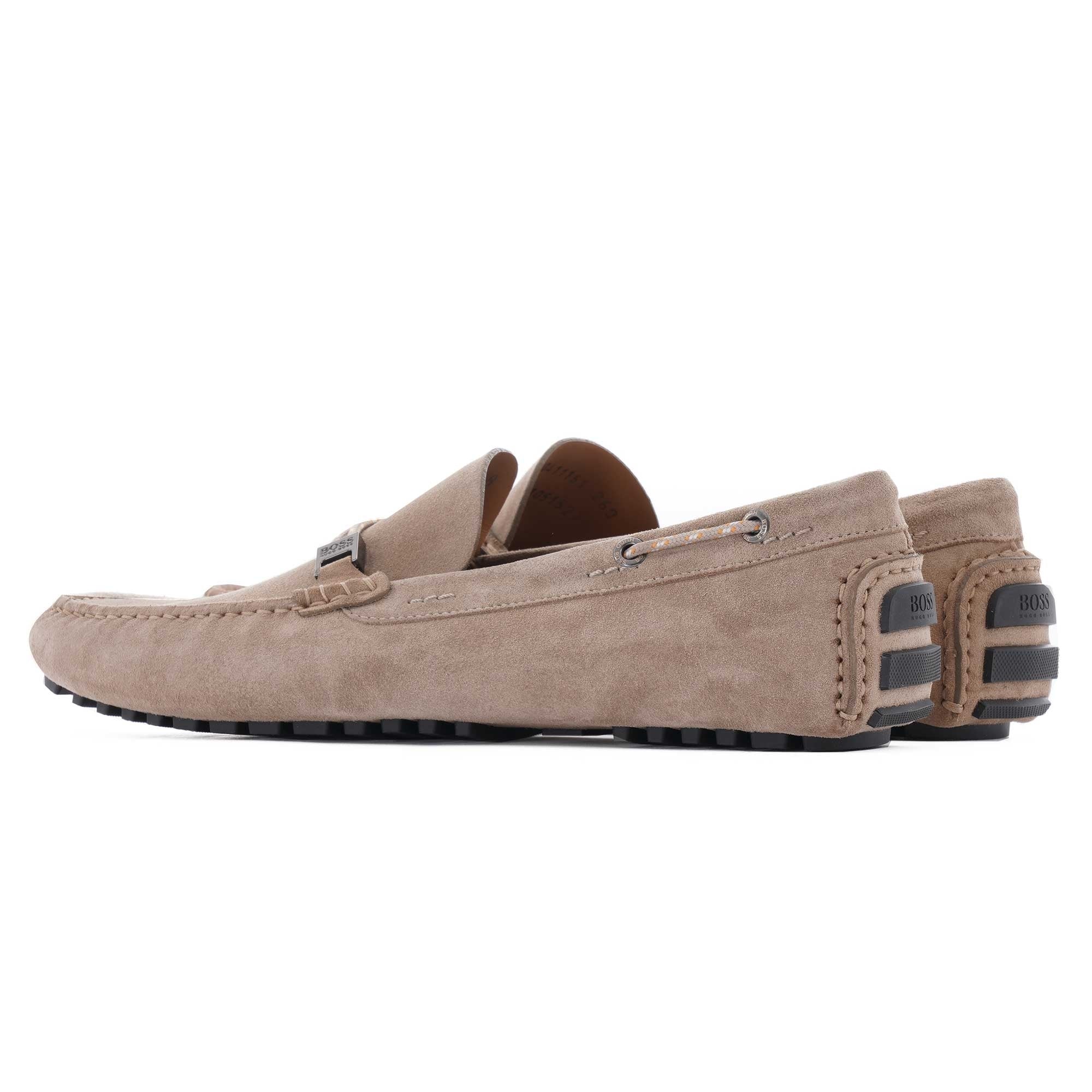 Boss Driver Moccasins - Medium Beige