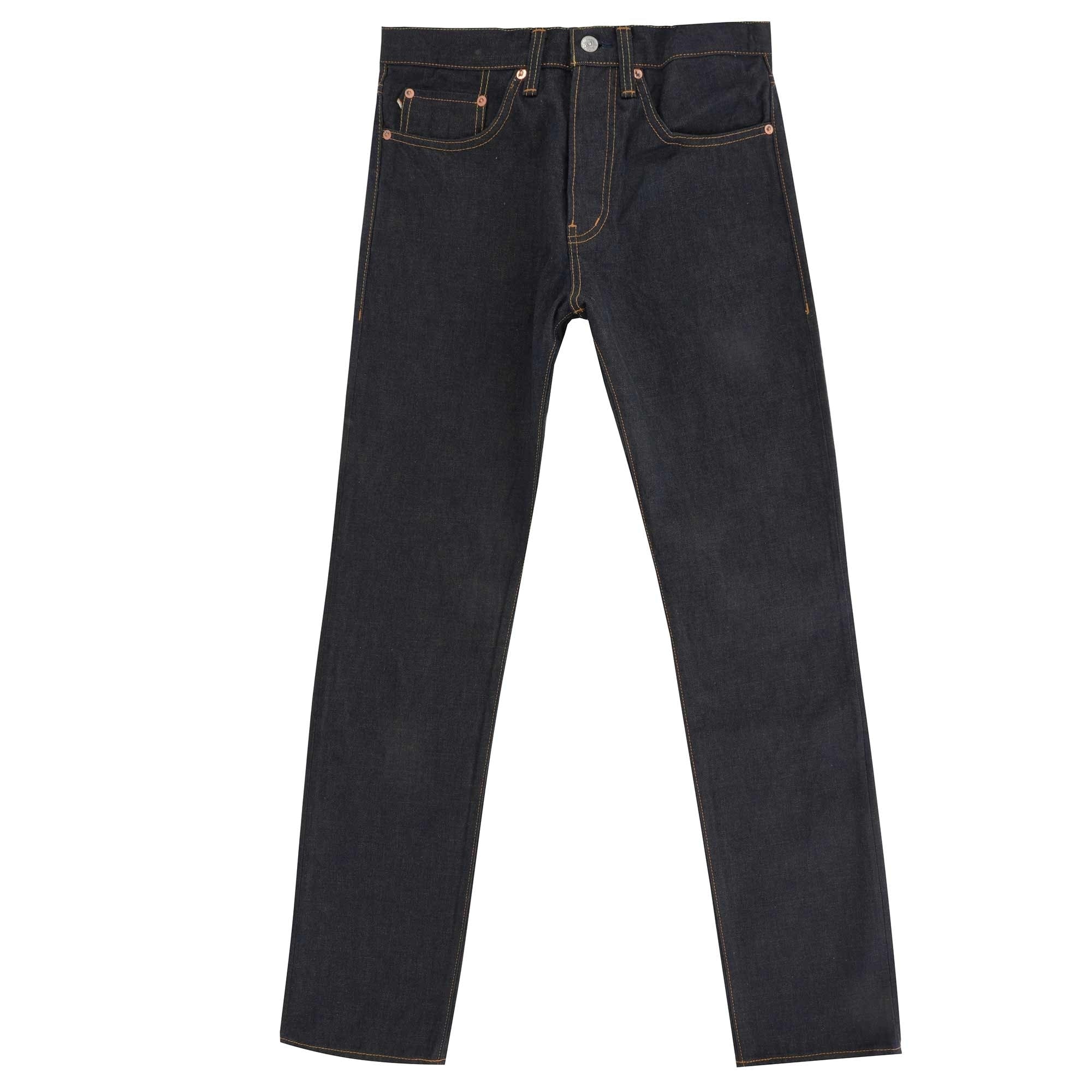 Naked and Famous Denim Weird Guy Kogare Kakishibu Made in Japan 5 - Indigo