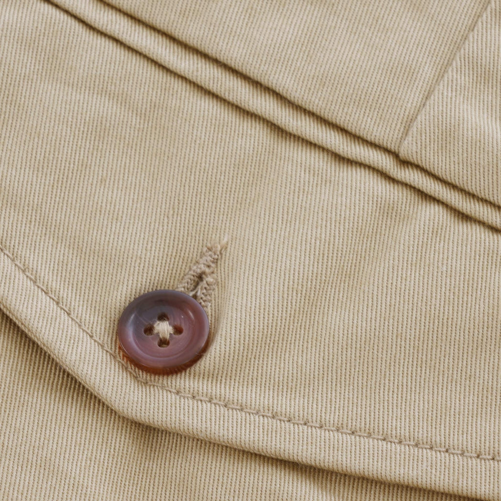 Universal Works Deck Shorts - Sand Twill