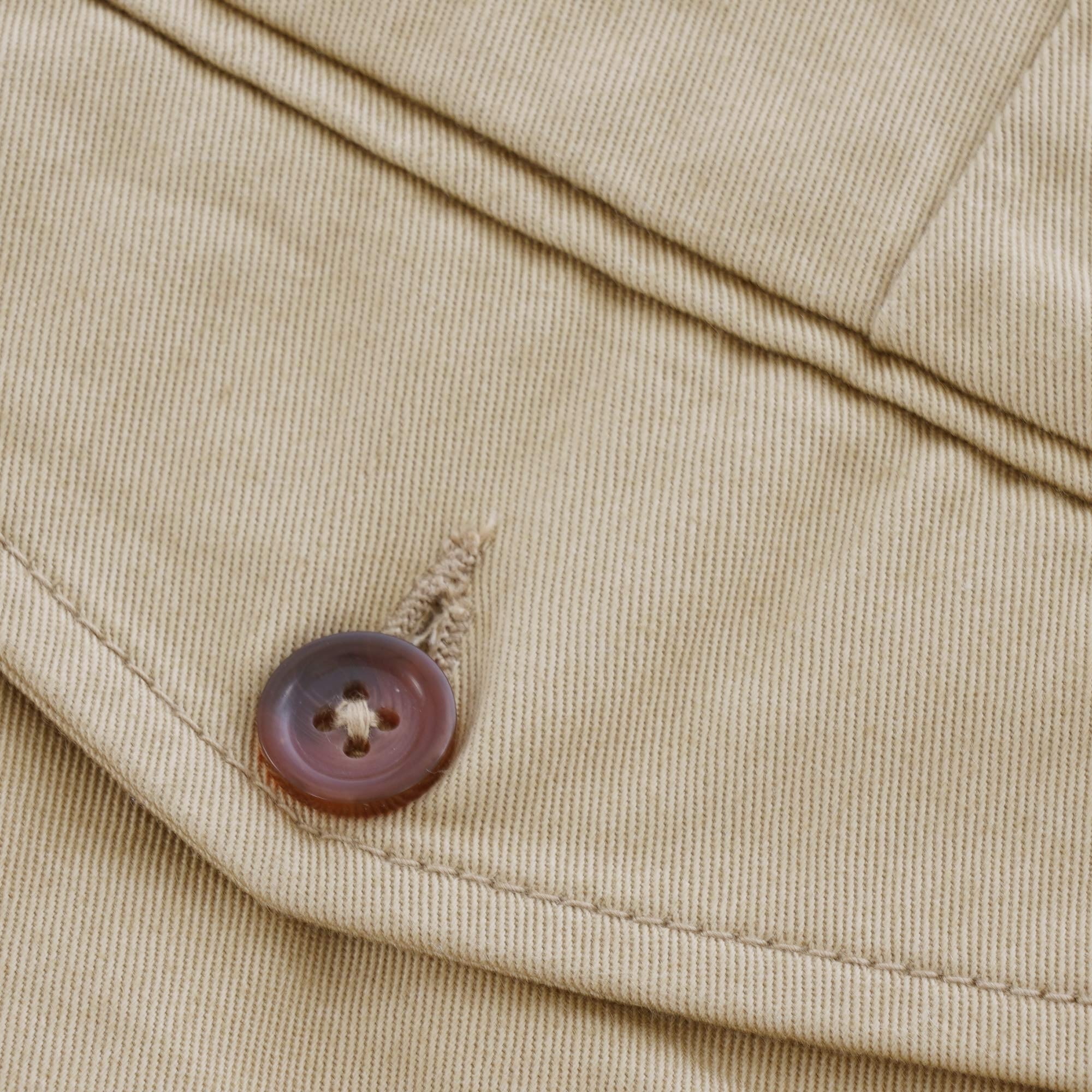Universal Works Deck Shorts - Sand Twill