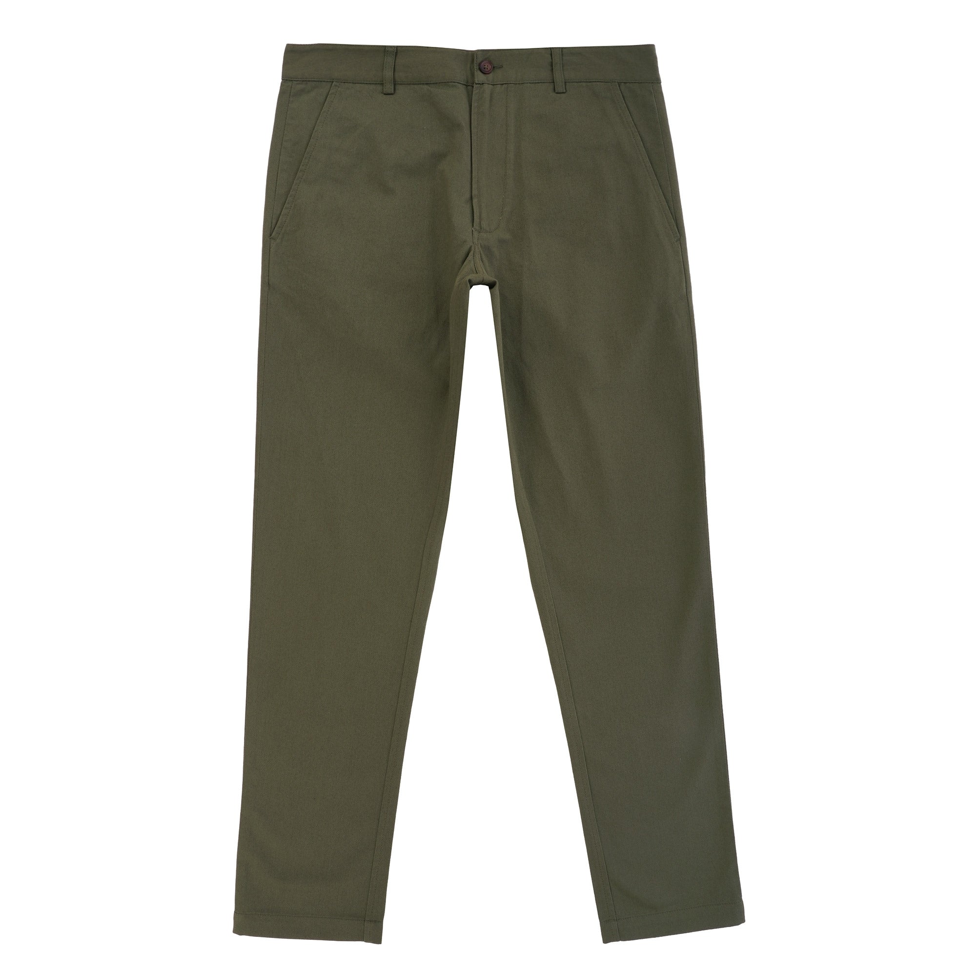 Universal Works Aston Pant - Light Olive Twill
