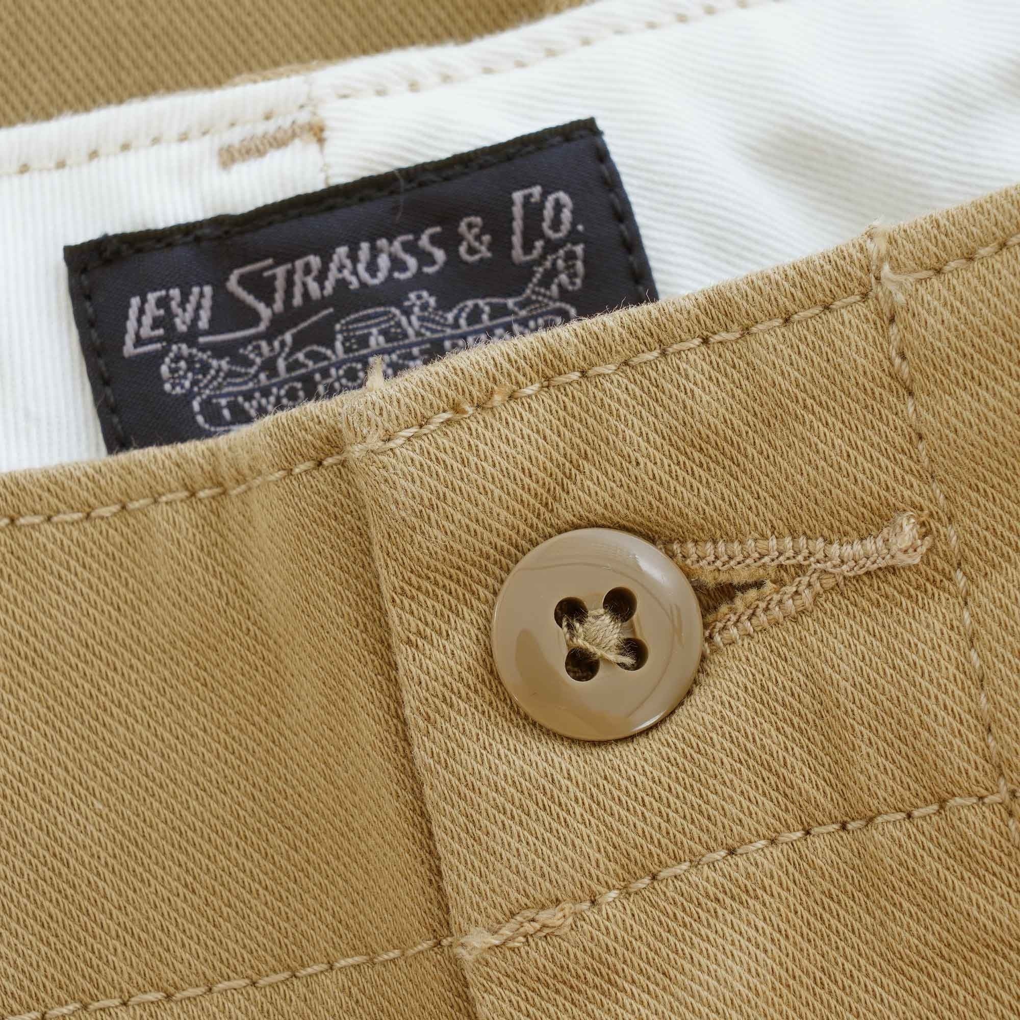 502 True Chino Trousers - Harvest Gold Wonderknit