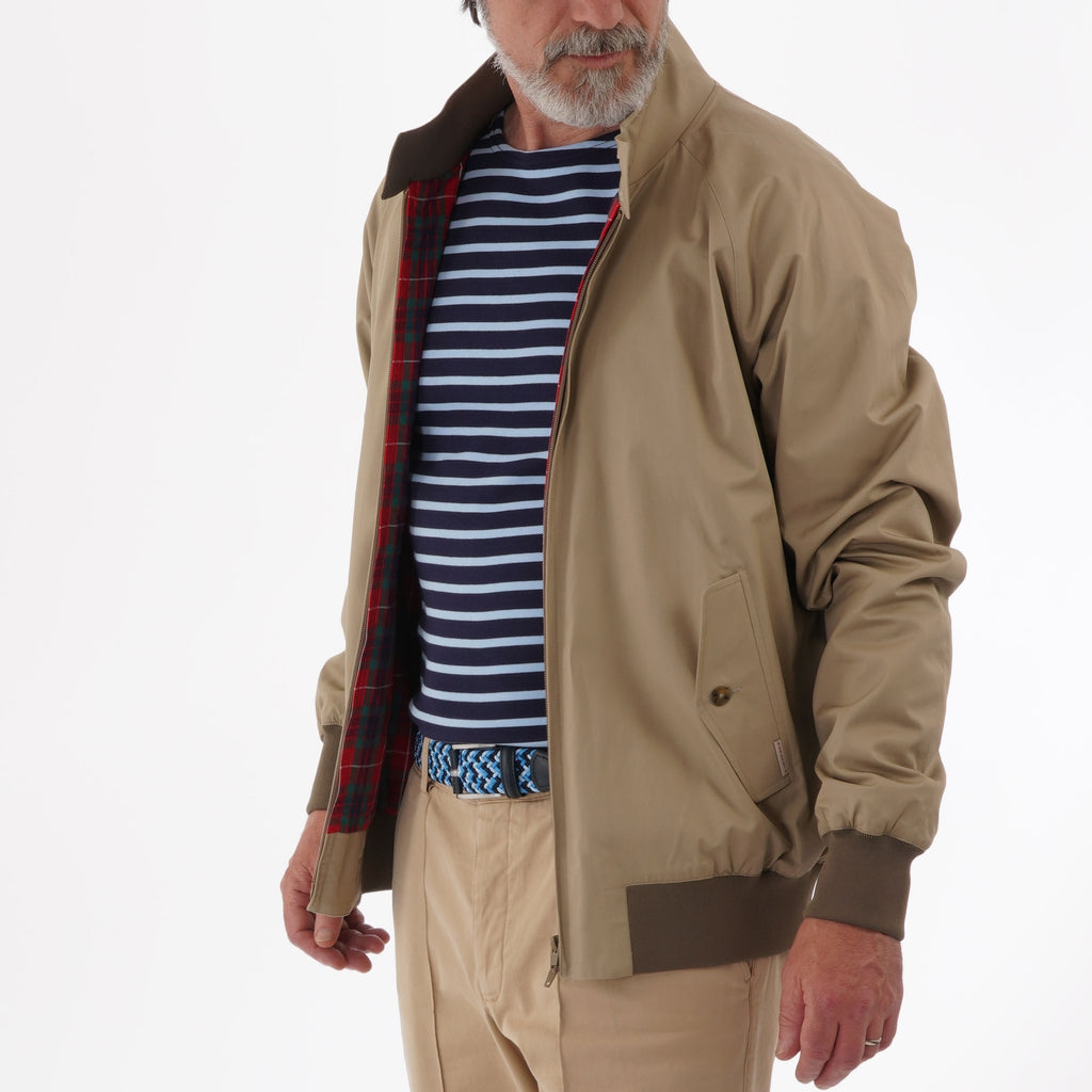 Stuarts x Baracuta Archive Fit G9 Harrington Jacket - Sand - Limited Edition