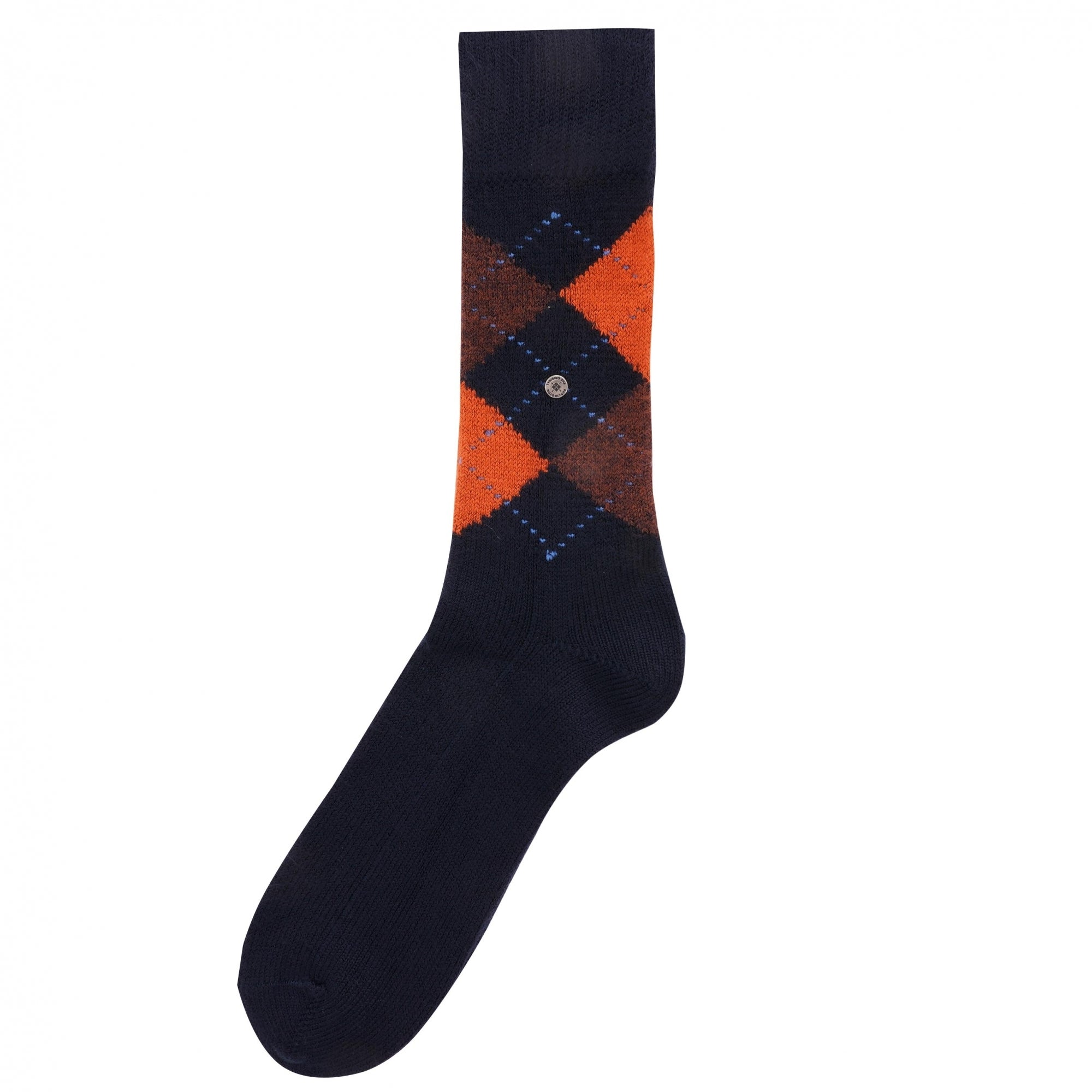 Burlington Socks Preston socks - Navy/Orange