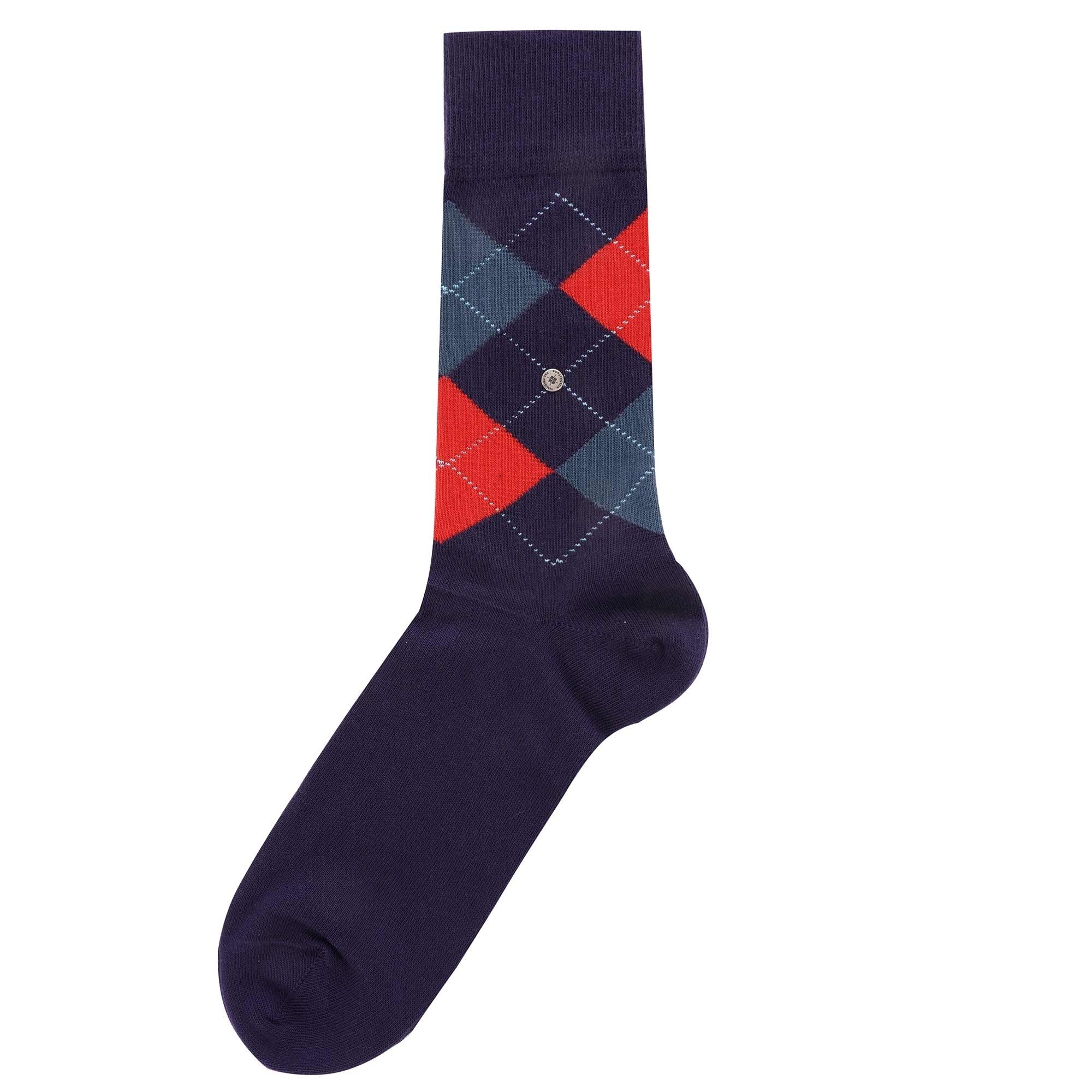Burlington Socks King socks - Navy/Red