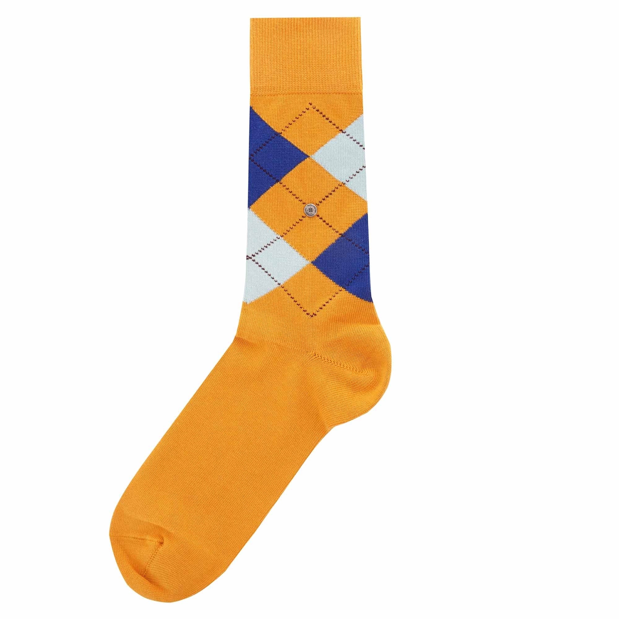 Burlington Socks King socks - Yellow/Blue