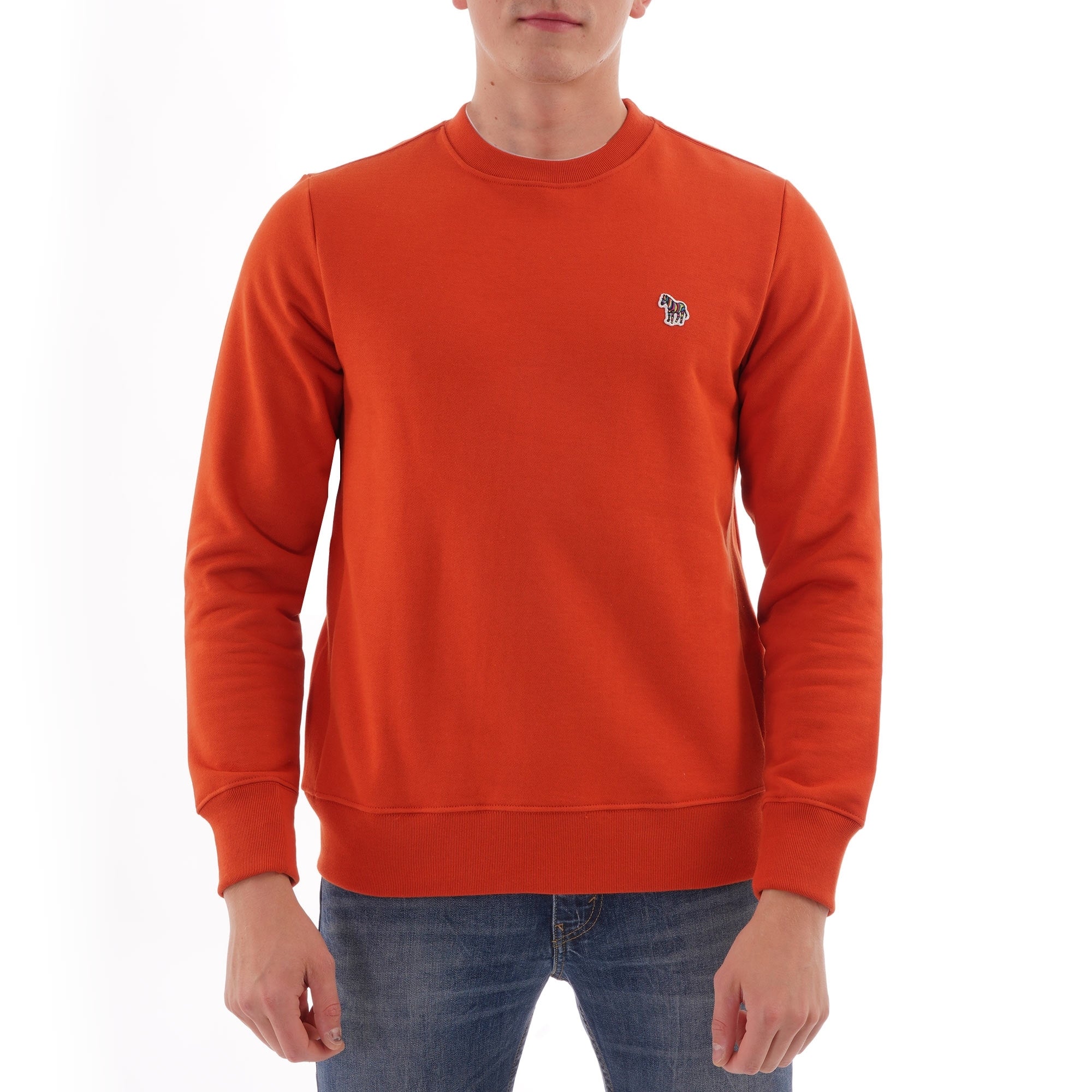 Paul Smith Zebra Logo Sweatshirt - Dark Orange