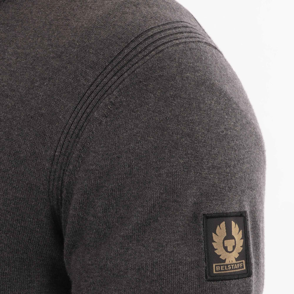 Belstaff Bay Half Zip - Charcoal