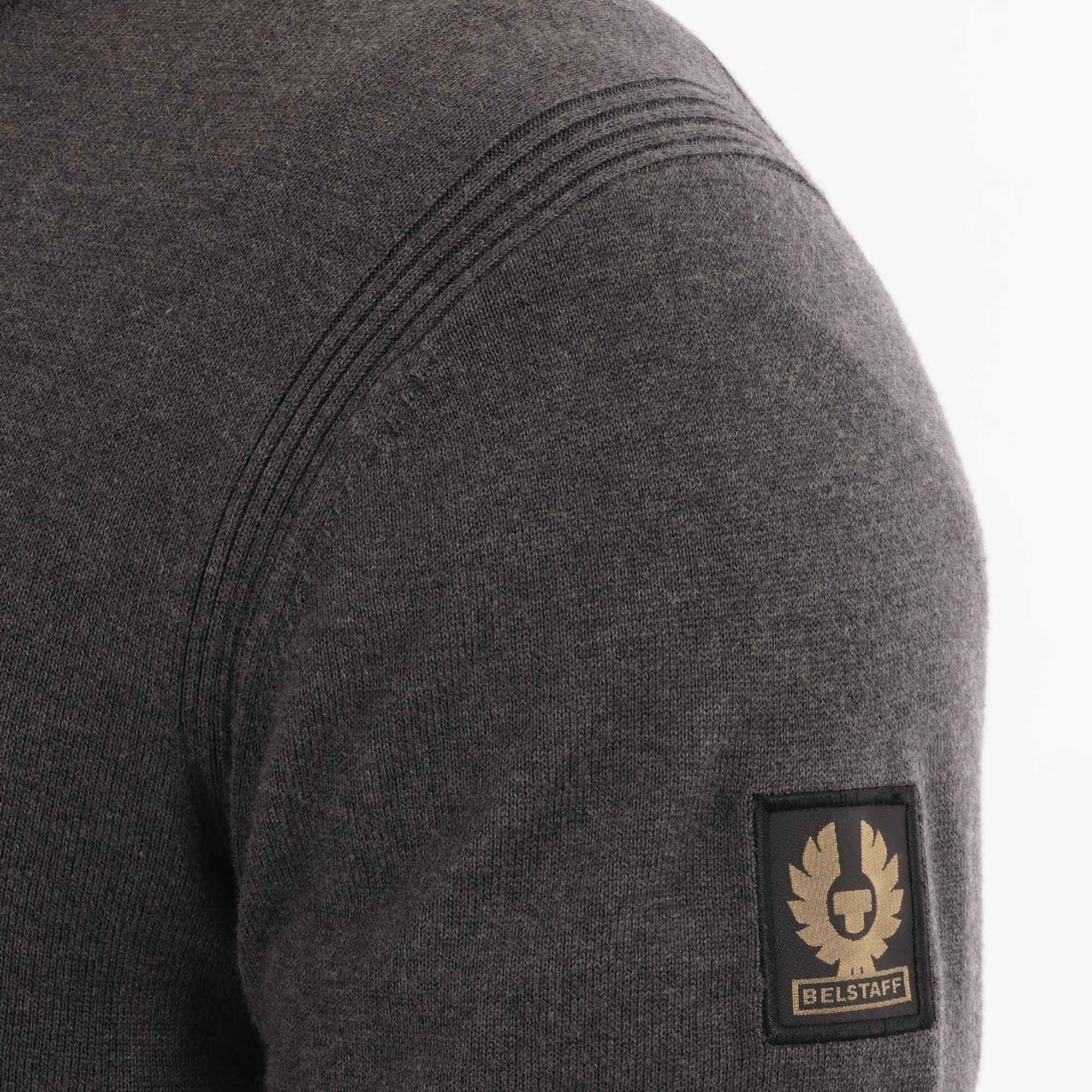 Belstaff Bay Half Zip - Charcoal
