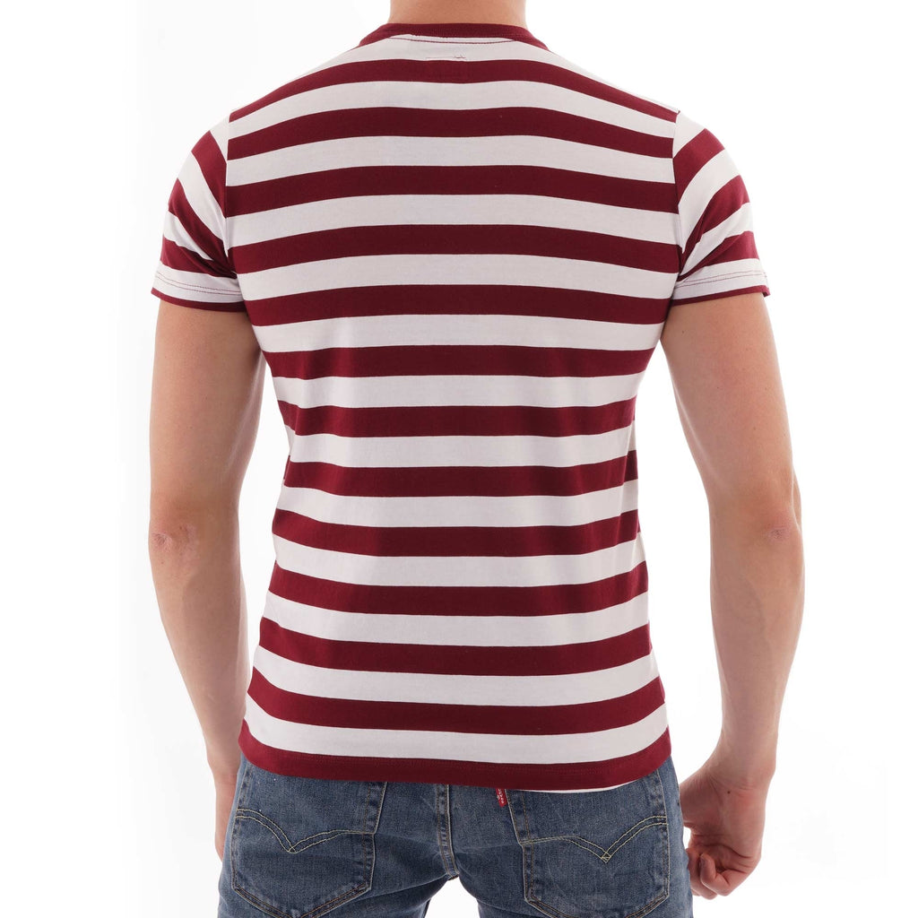 Levi's® Sunset Tee - White/Burgundy