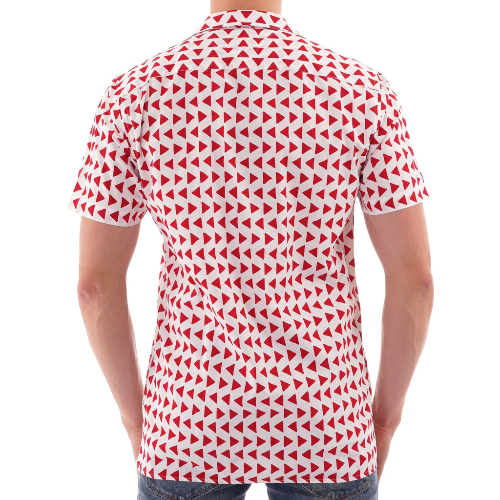 Tommy Hilfiger Tommy Hilfger Bold Geo shirt - White/Red