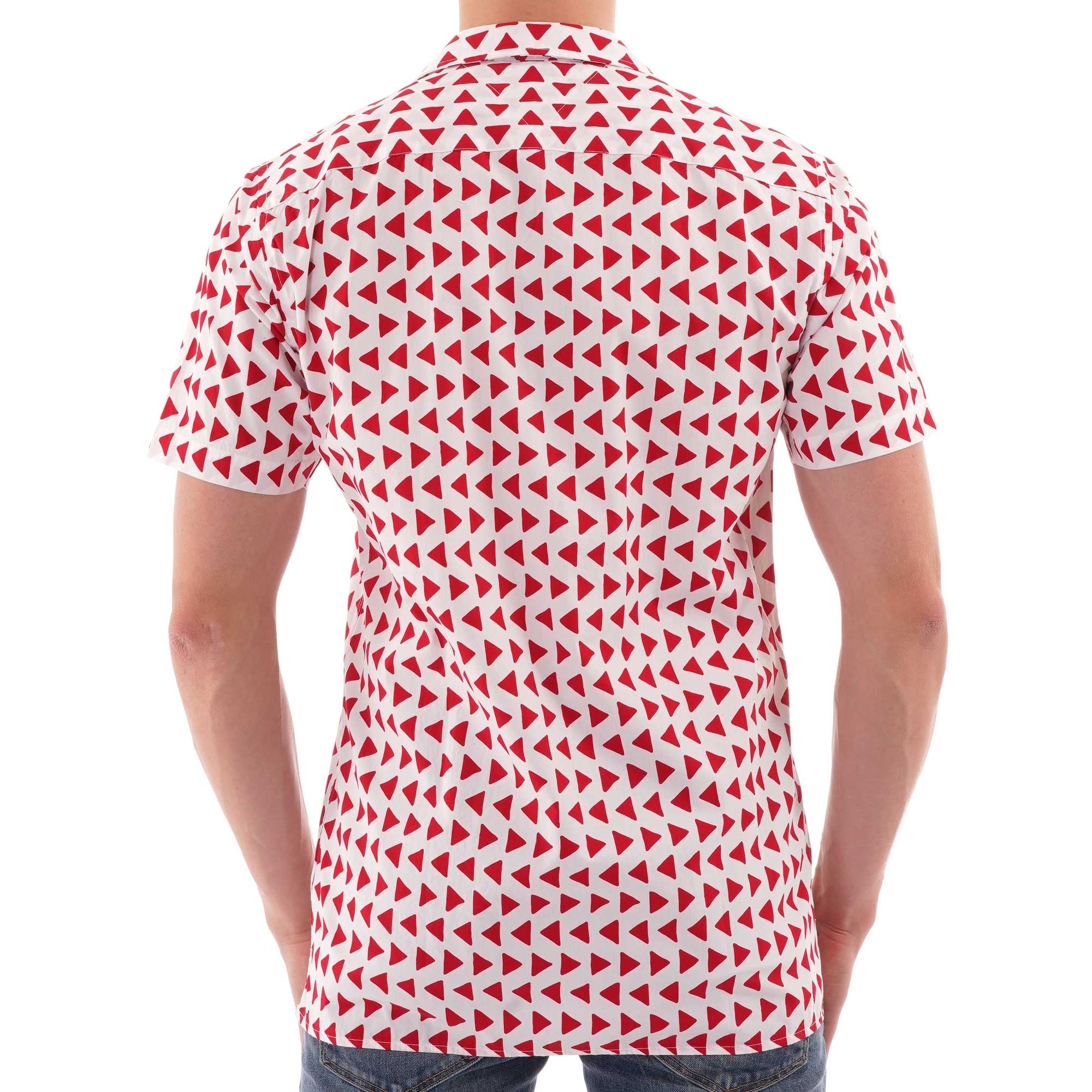 Tommy Hilfiger Tommy Hilfger Bold Geo shirt - White/Red