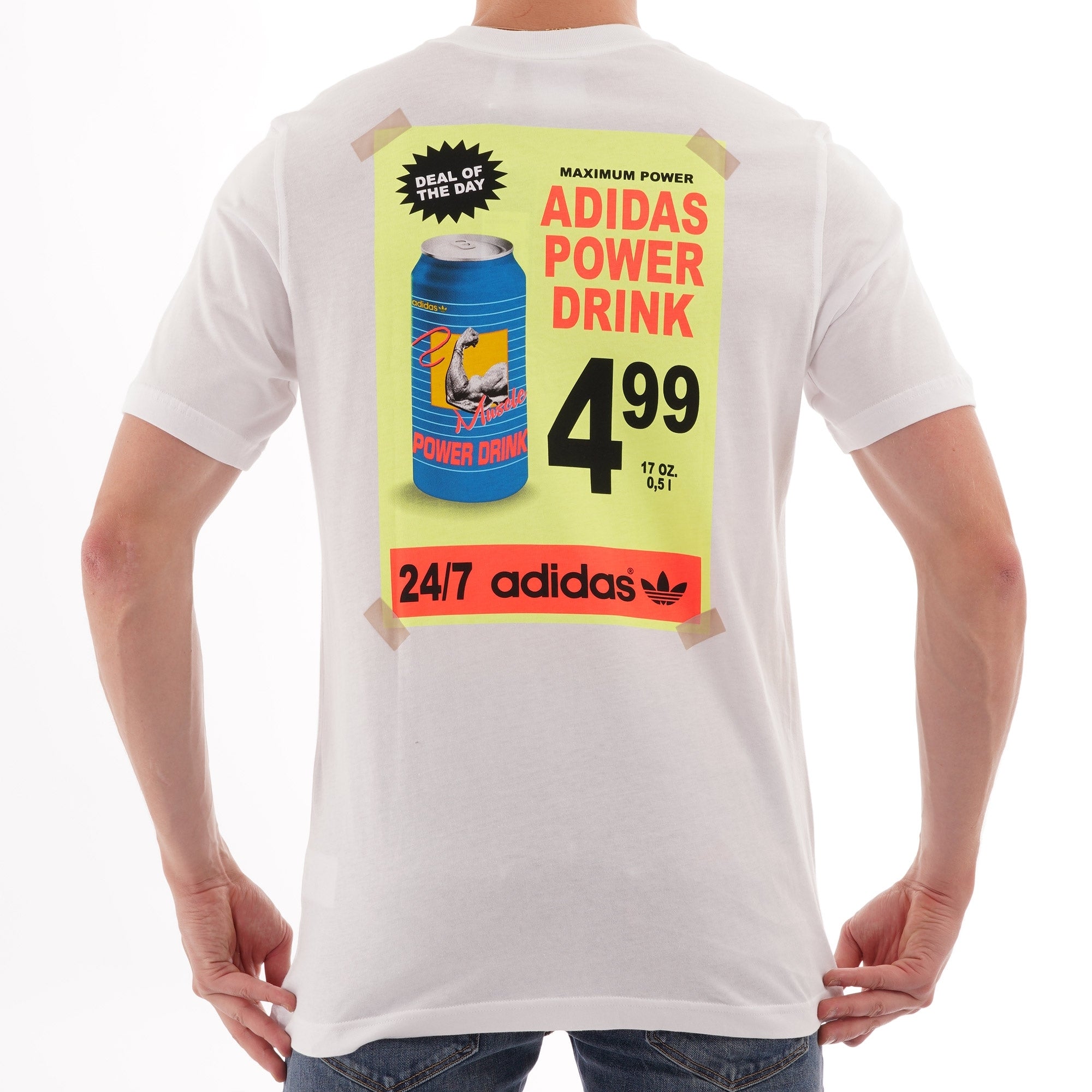Adidas Originals Bodega Poster Tee - White