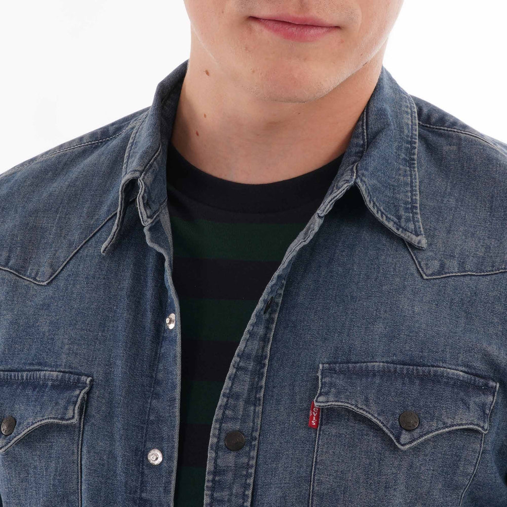 Levi's® Barstow Western Shirt - Indigo Mid