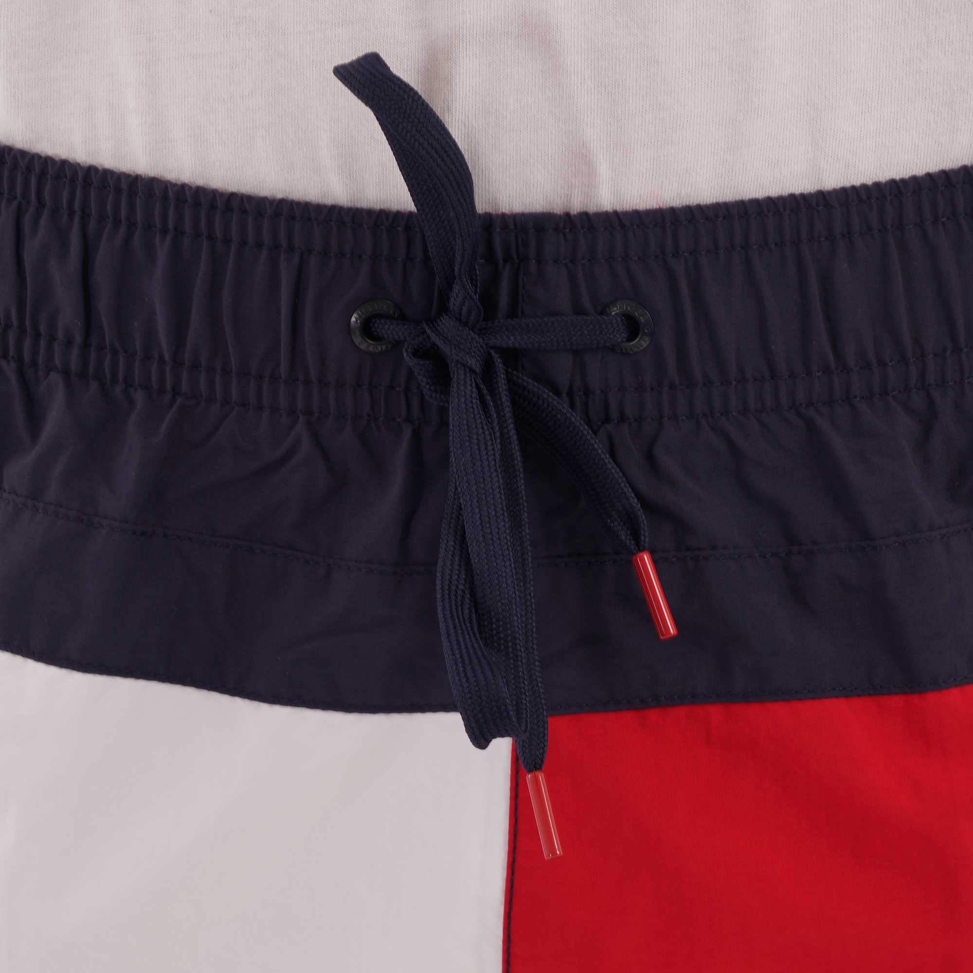 Tommy Hilfiger Flag drawstring swim shorts - Navy