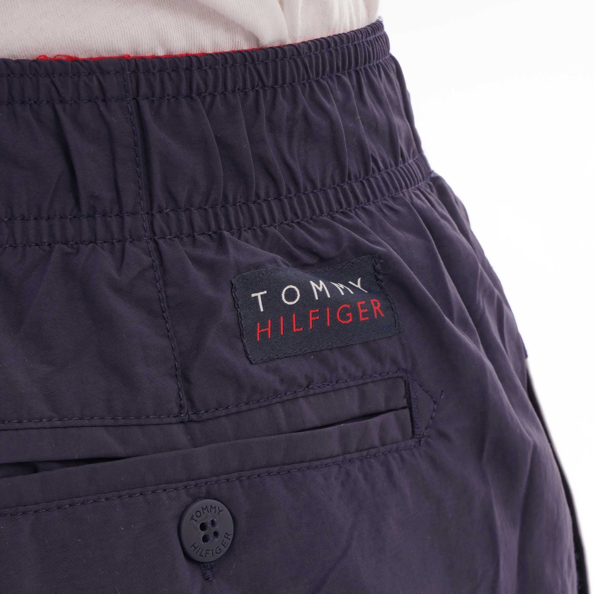 Tommy Hilfiger Flag drawstring swim shorts - Navy