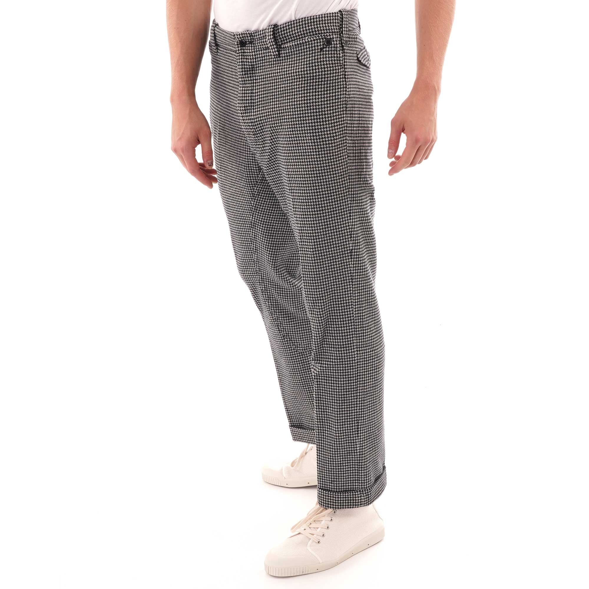Levis® Made and Crafted® Levis Vintage Rider pants -  (Black & white) Dogtooth