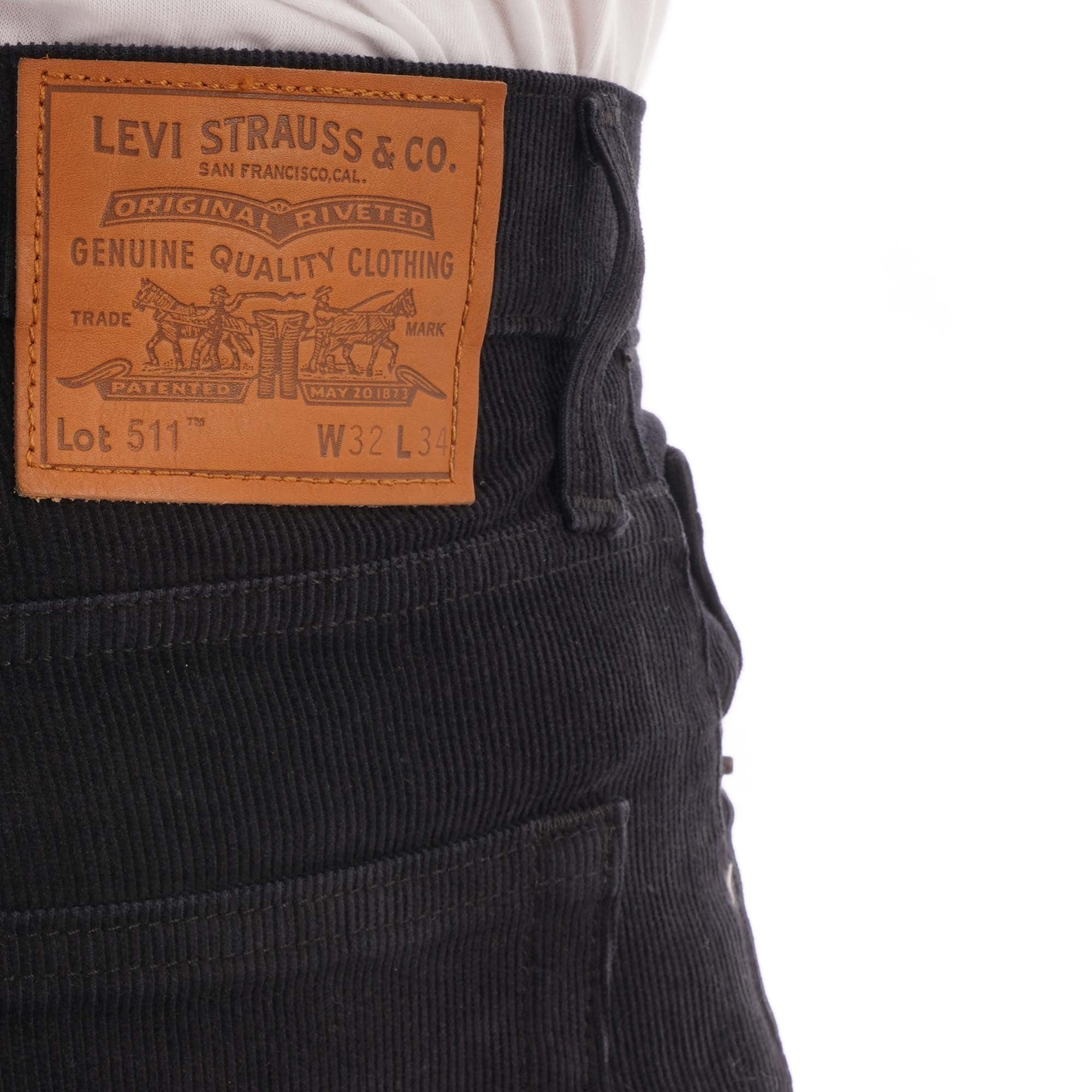 Levi's® 511 Slim Fit Corduroy pants - Caviar
