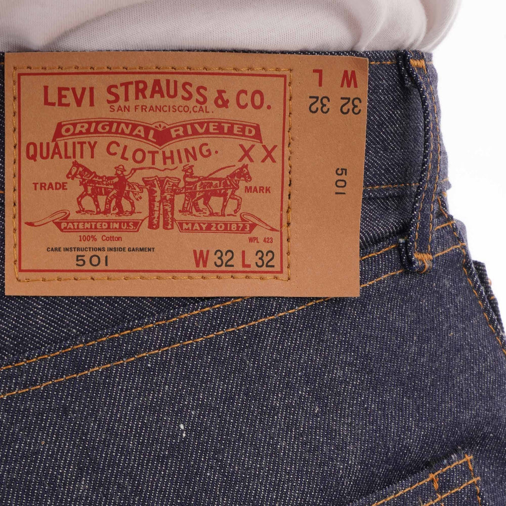 1976 501 Rigid Denim - Dark Wash