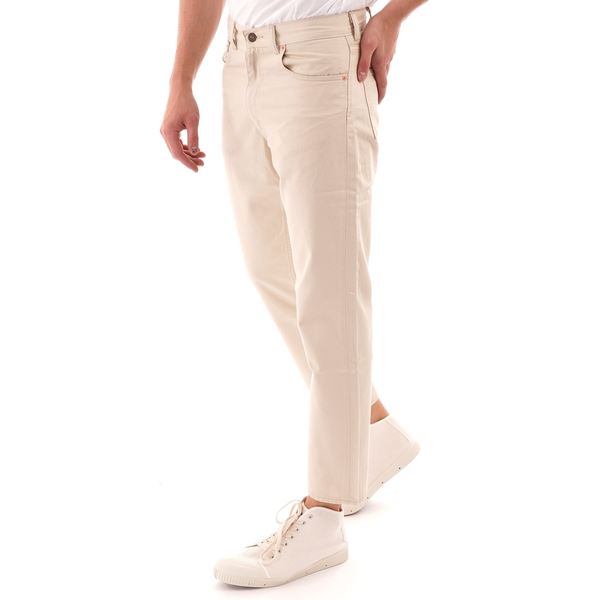 5 Pocket Sateen - Creme
