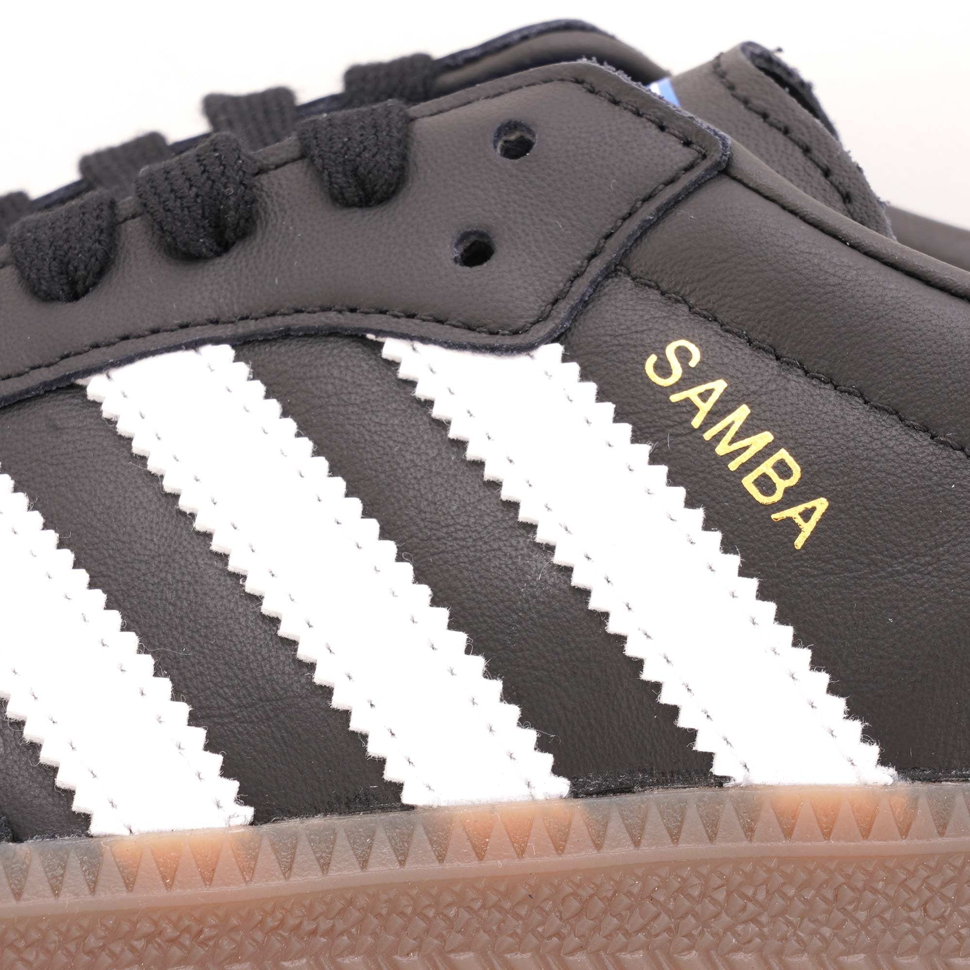 Adidas Originals Samba OG - Core Black, FTWR White & Gum 5