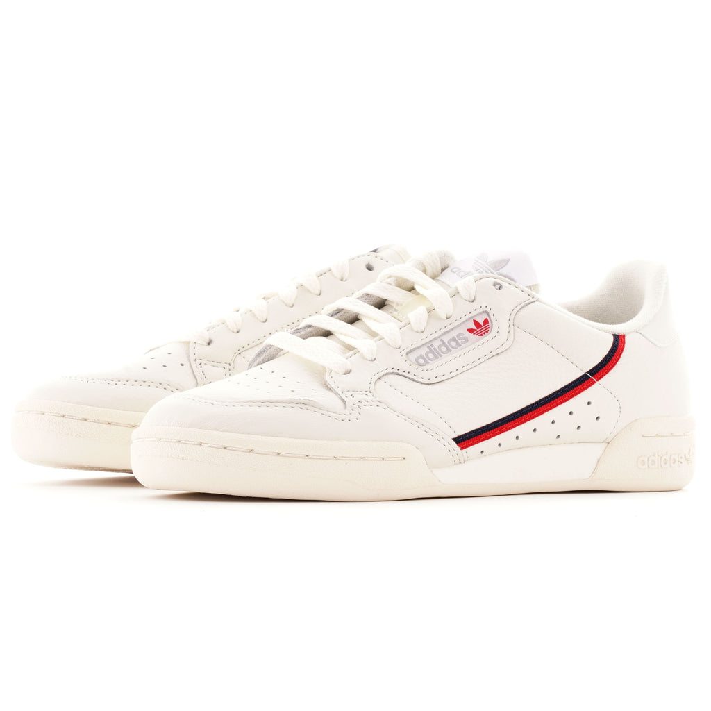Adidas Originals Continental 80 - Off White & Scarlet