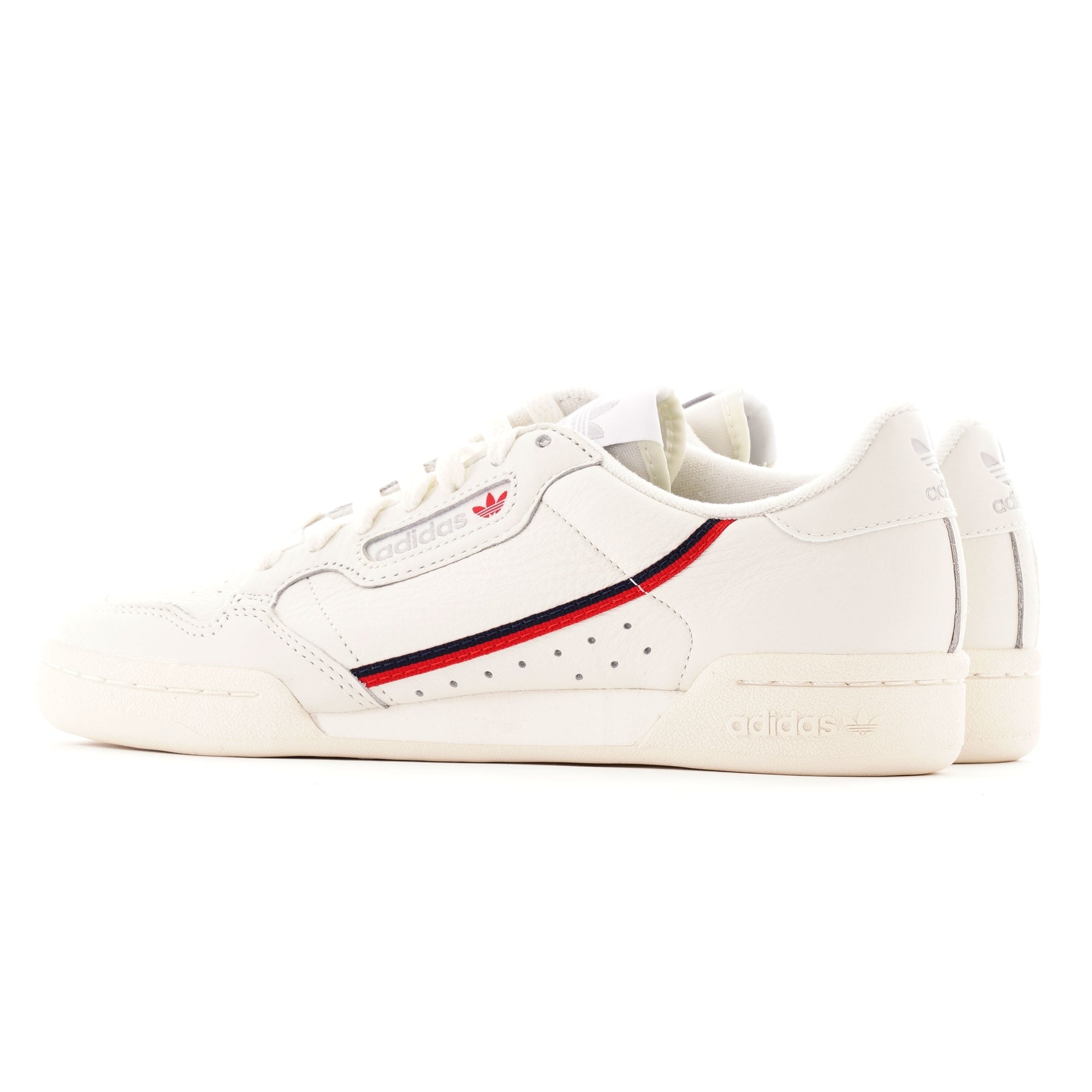 Adidas Originals Continental 80 - Off White & Scarlet