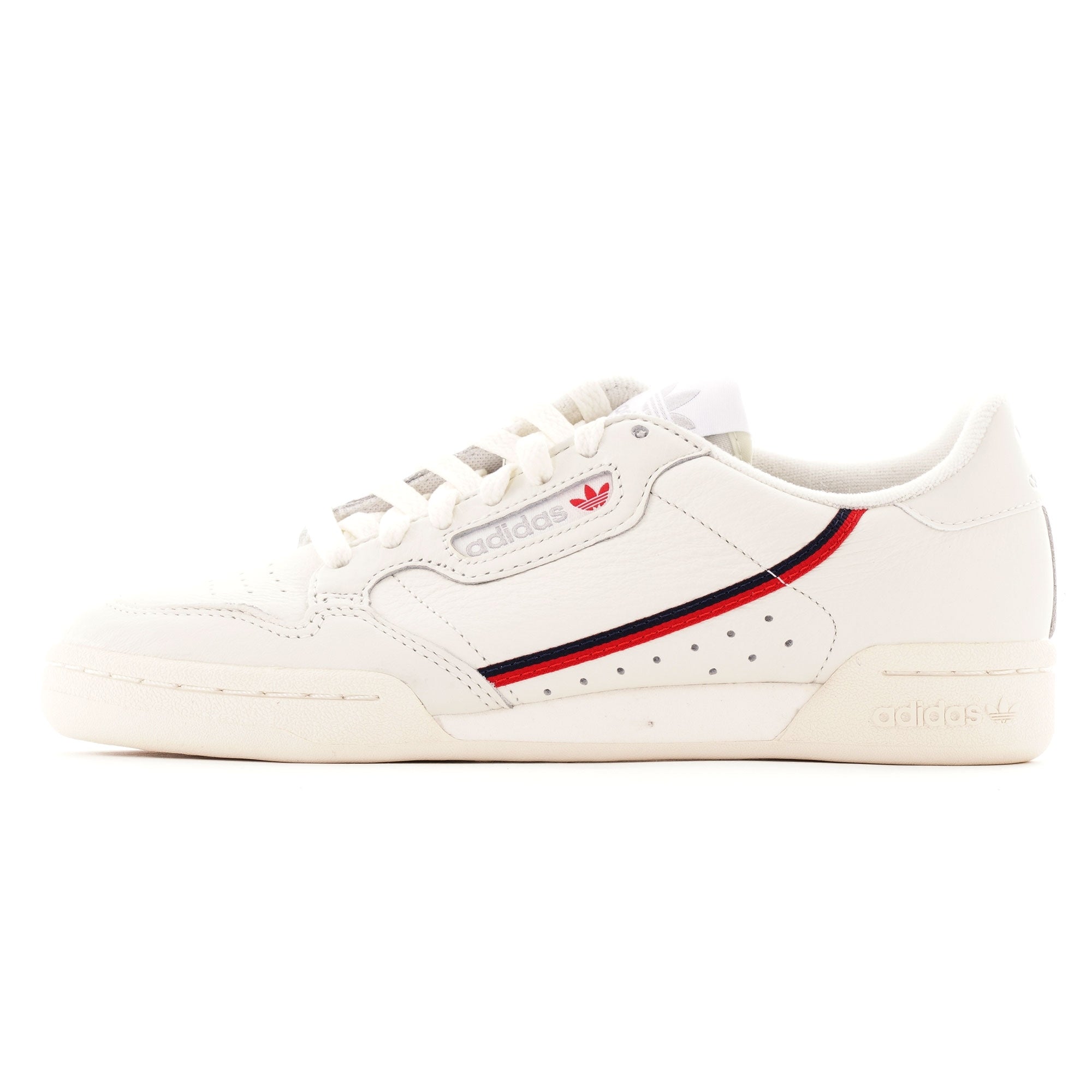 Adidas Originals Continental 80 - Off White & Scarlet