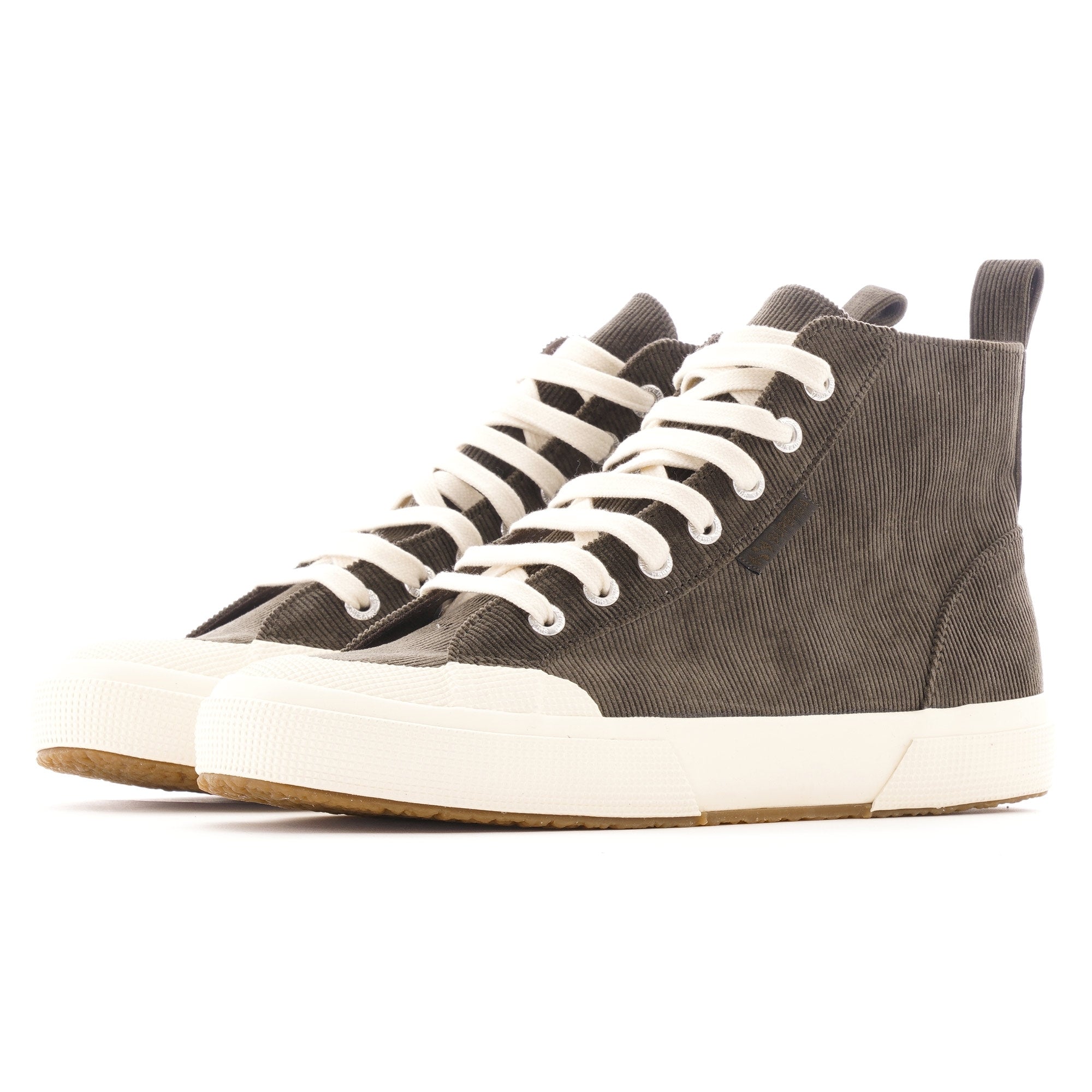 Superga 2473 Corduroy Trainers - Military Green
