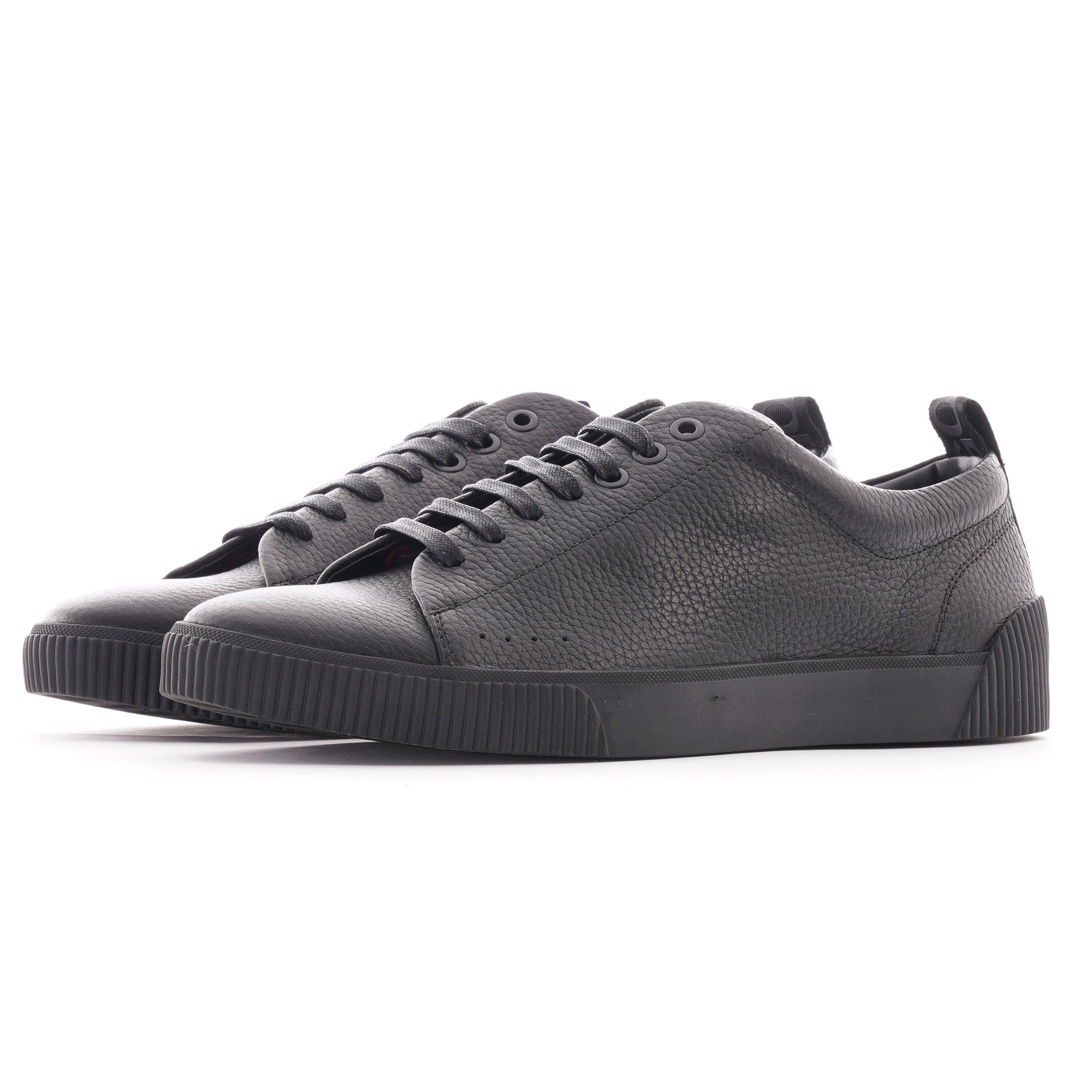 HUGO Zero Tenn Leather trainers - Black
