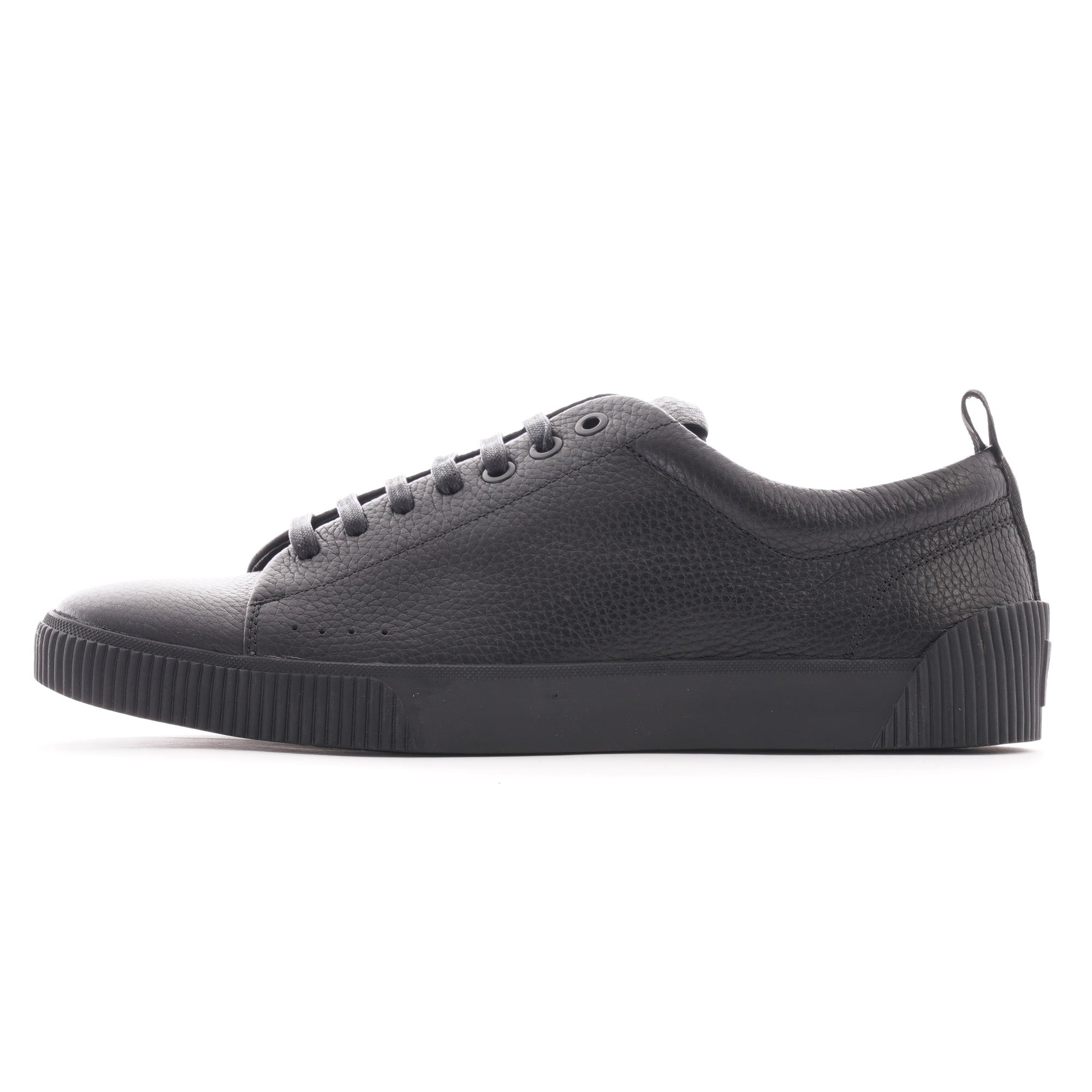 HUGO Zero Tenn Leather trainers - Black