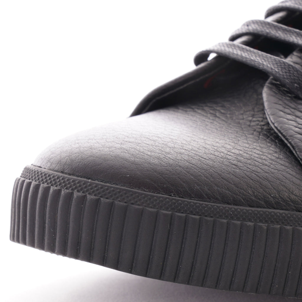 HUGO Zero Tenn Leather trainers - Black
