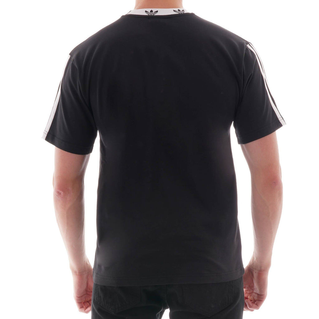 Adidas Originals Trefoil Ribbed T-Shirt - Black