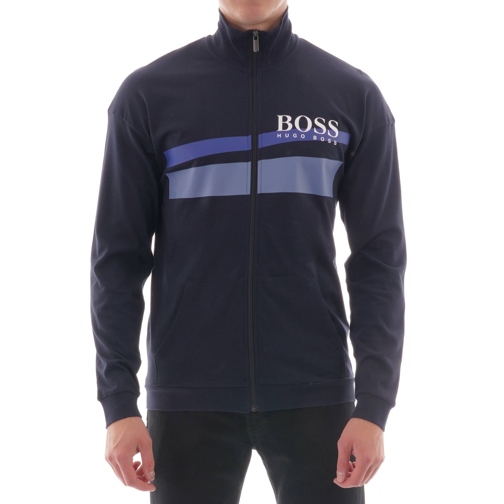 Boss Authentic Track Top - Dark Navy