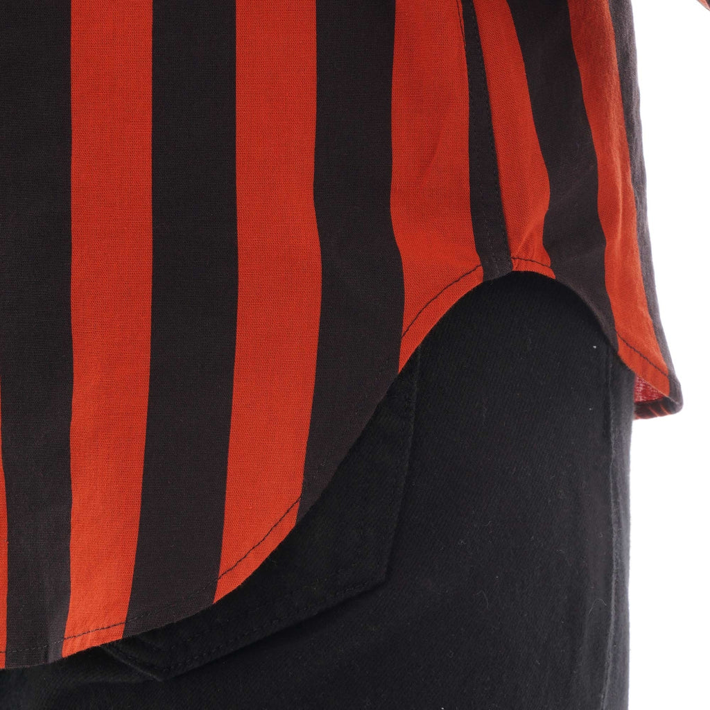 1960's Button Down Shirt - Red