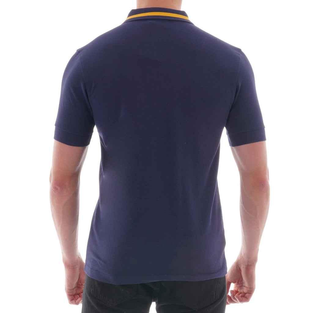 Fred Perry Vinyl Tipped Polo Shirt - Carbon Blue