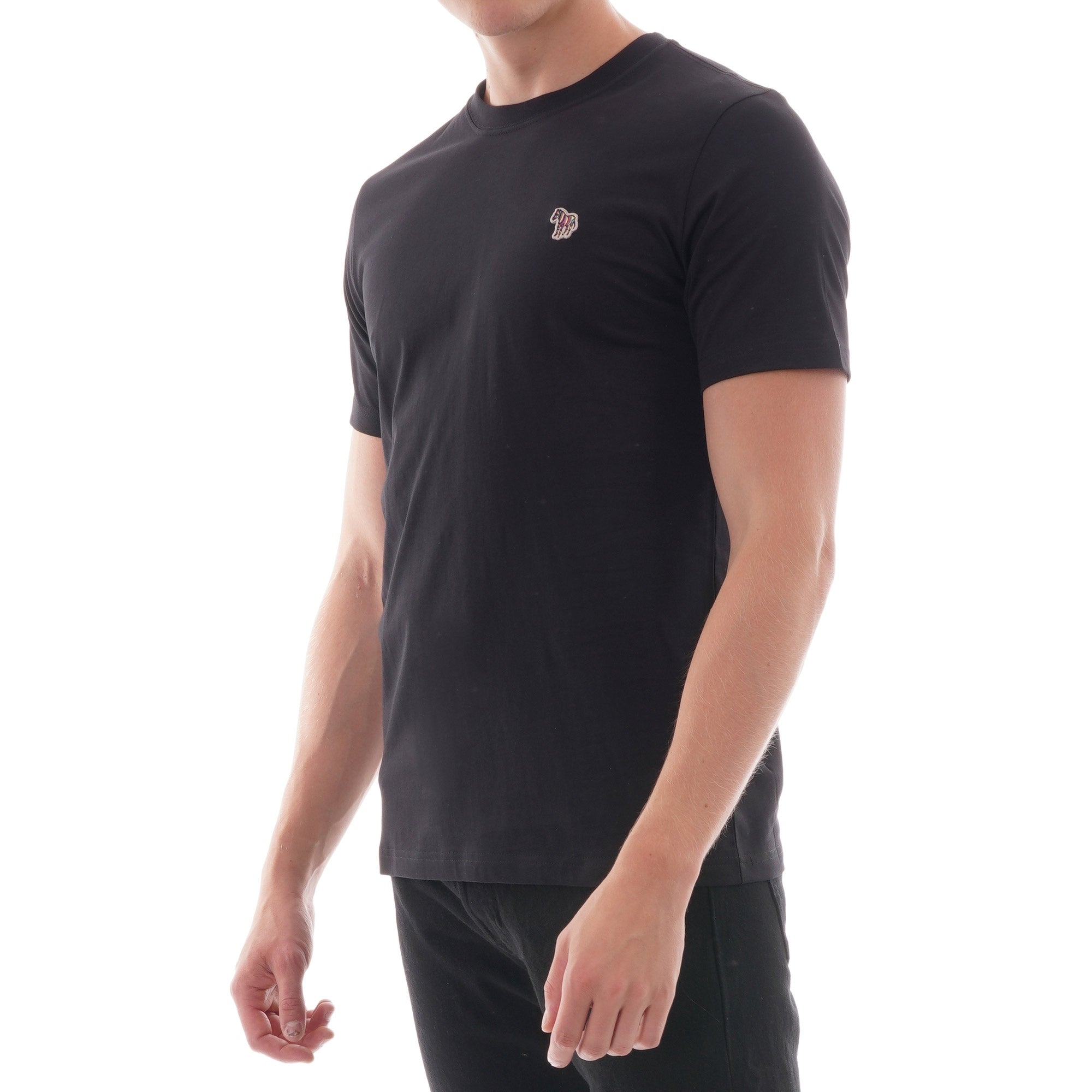 Paul Smith Zebra Logo Tee - Black
