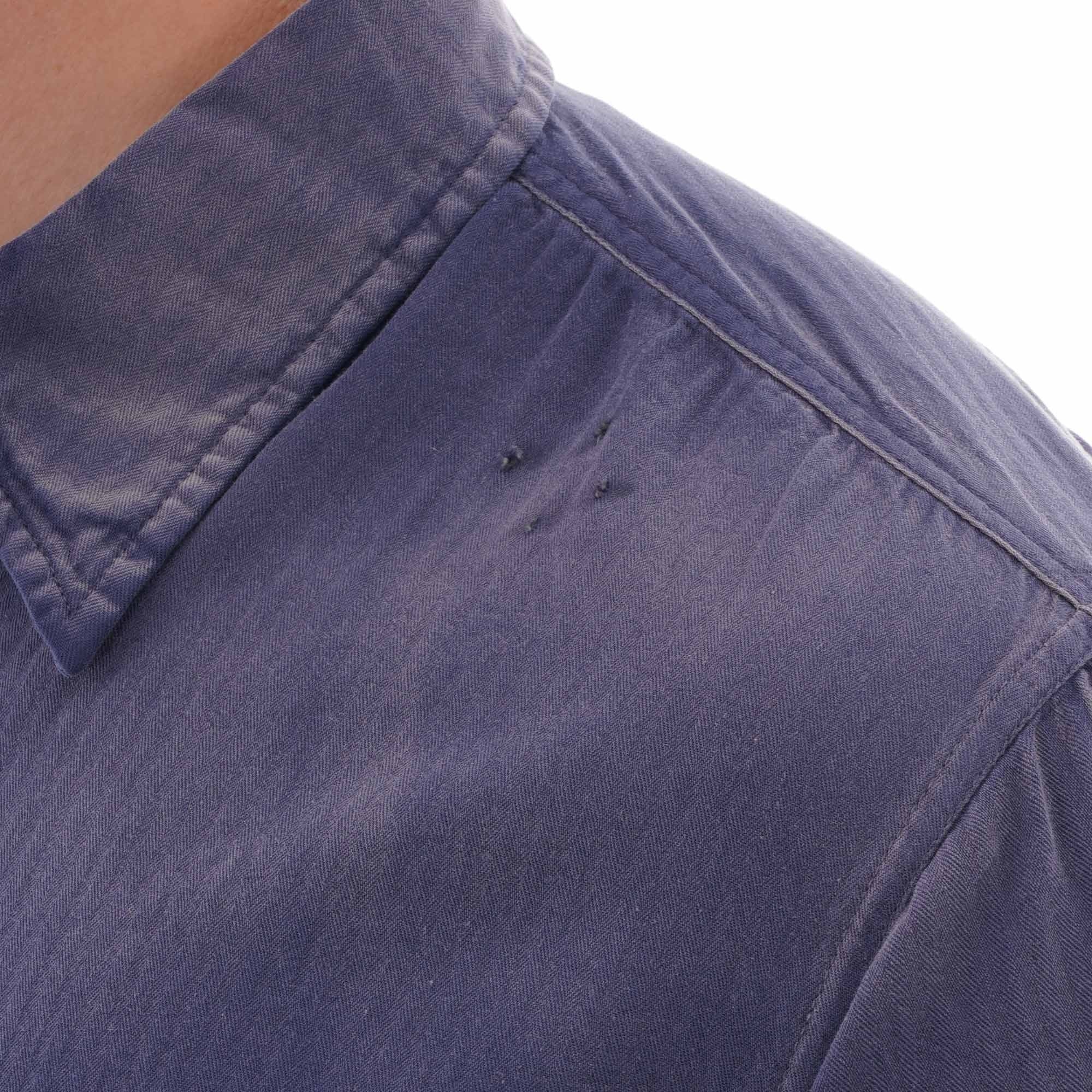 1950s Work Shirt - Blue