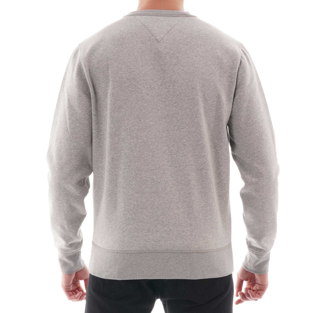 Tommy Hilfiger Logo Sweatshirt - Cloud Heather