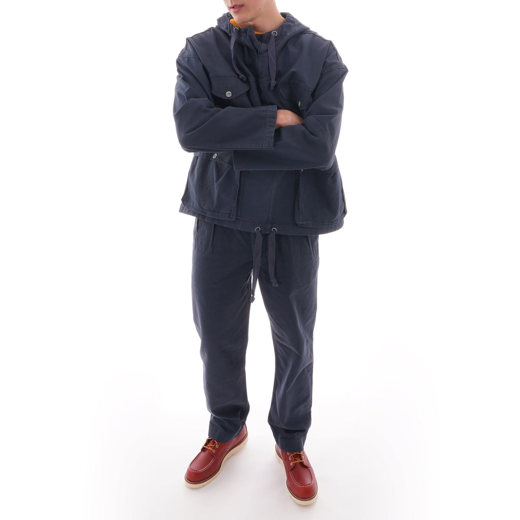 Nigel Cabourn Army Smock Jacket - Black Navy